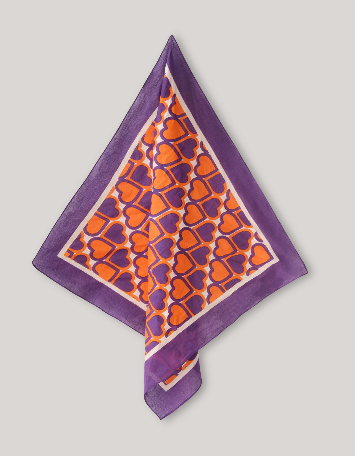 Herzbandana Lila SHOEBY ACCESSOIRES