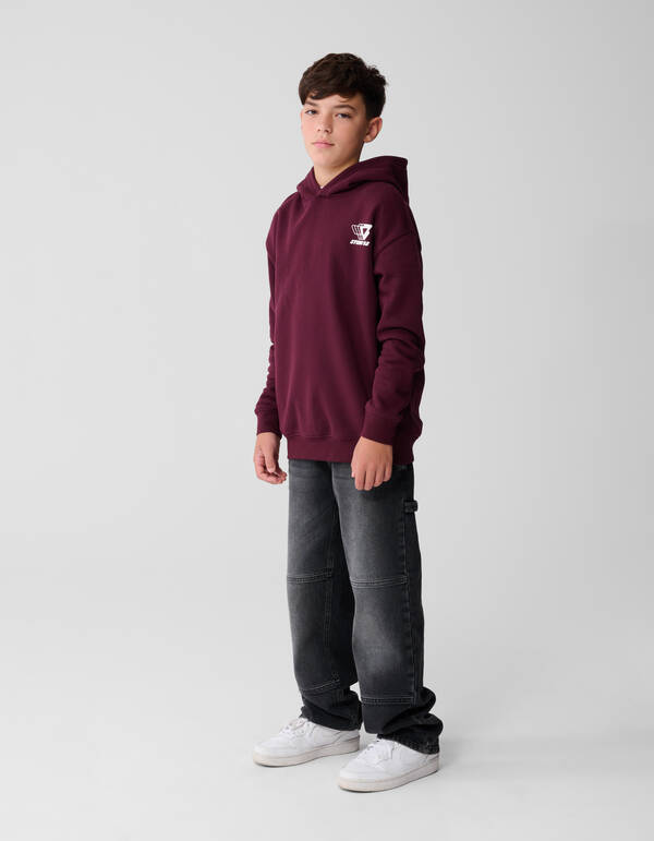 Chill Hoodie Dunkelrot SHOEBY BOYS