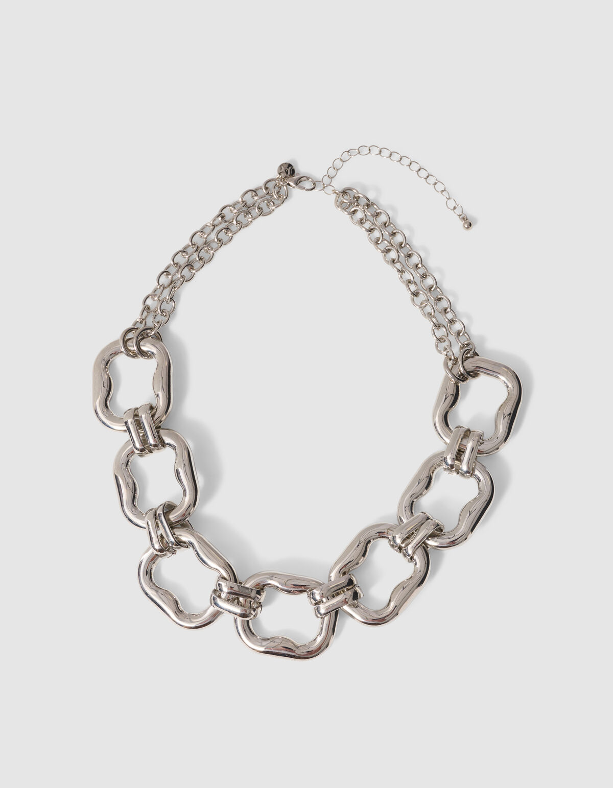 Square Ketting Zilver SHOEBY ACCESSOIRES