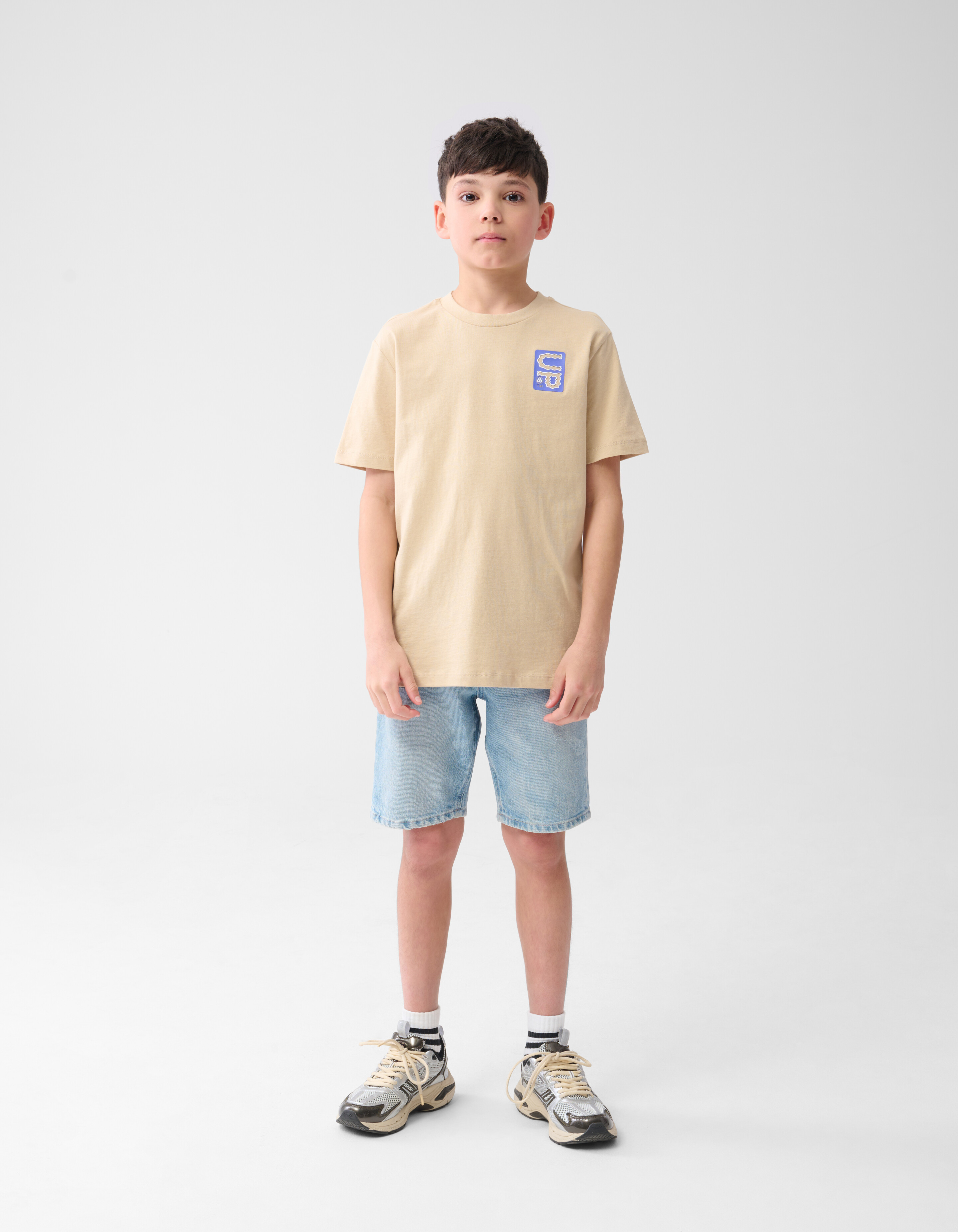 Kunstwerk T-shirt Sand SHOEBY BOYS
