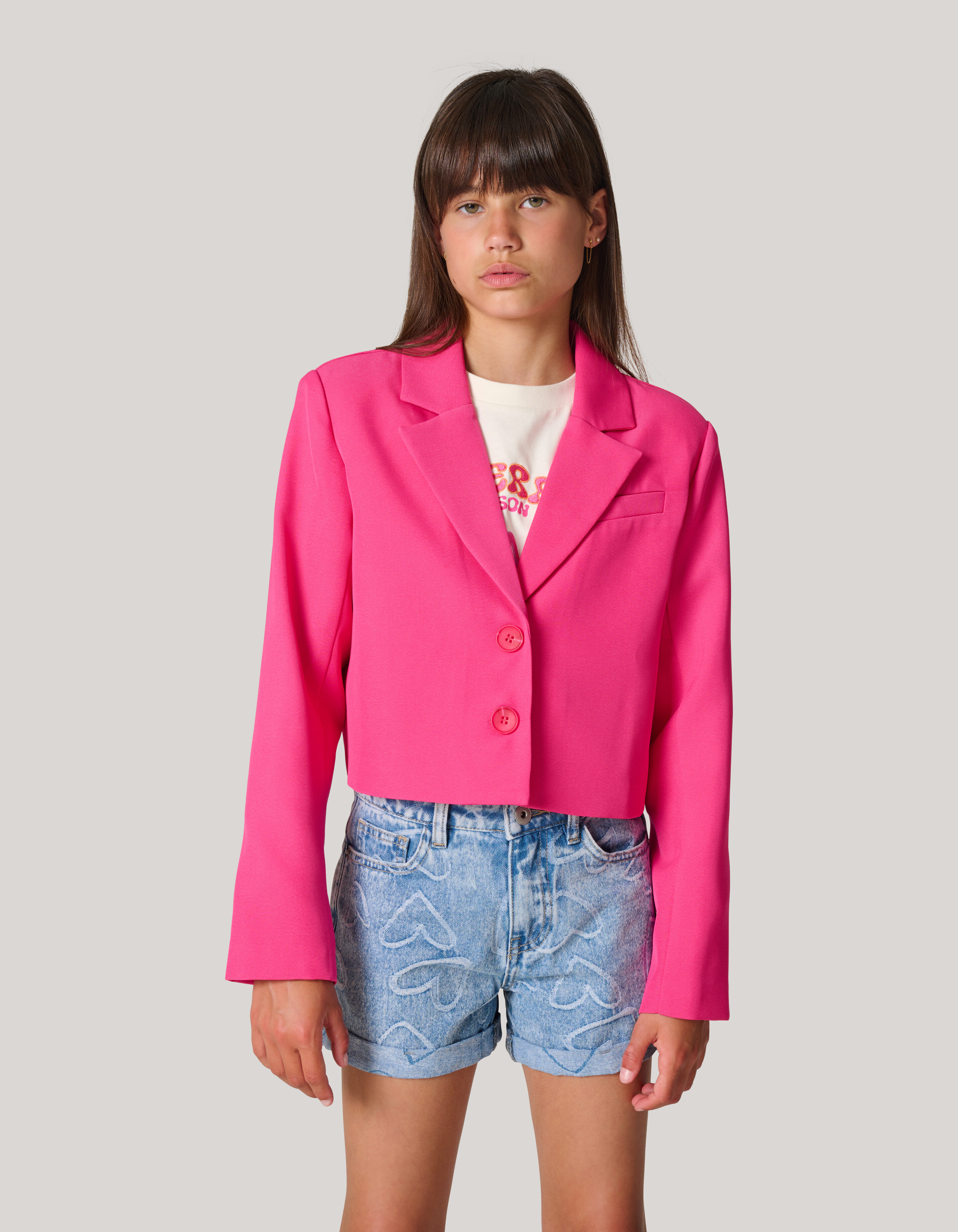 Kurzer Blazer Rosa SHOEBY GIRLS