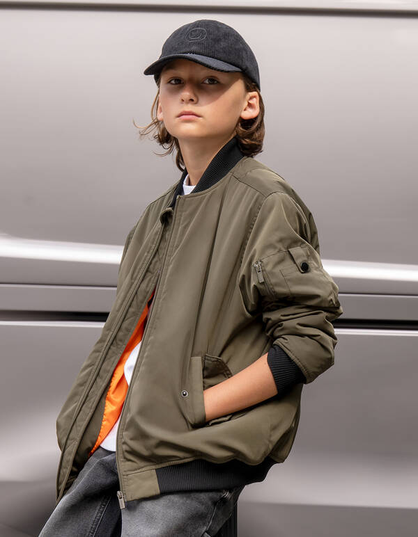 Bomberjacke Dunkelgrün SHOEBY BOYS