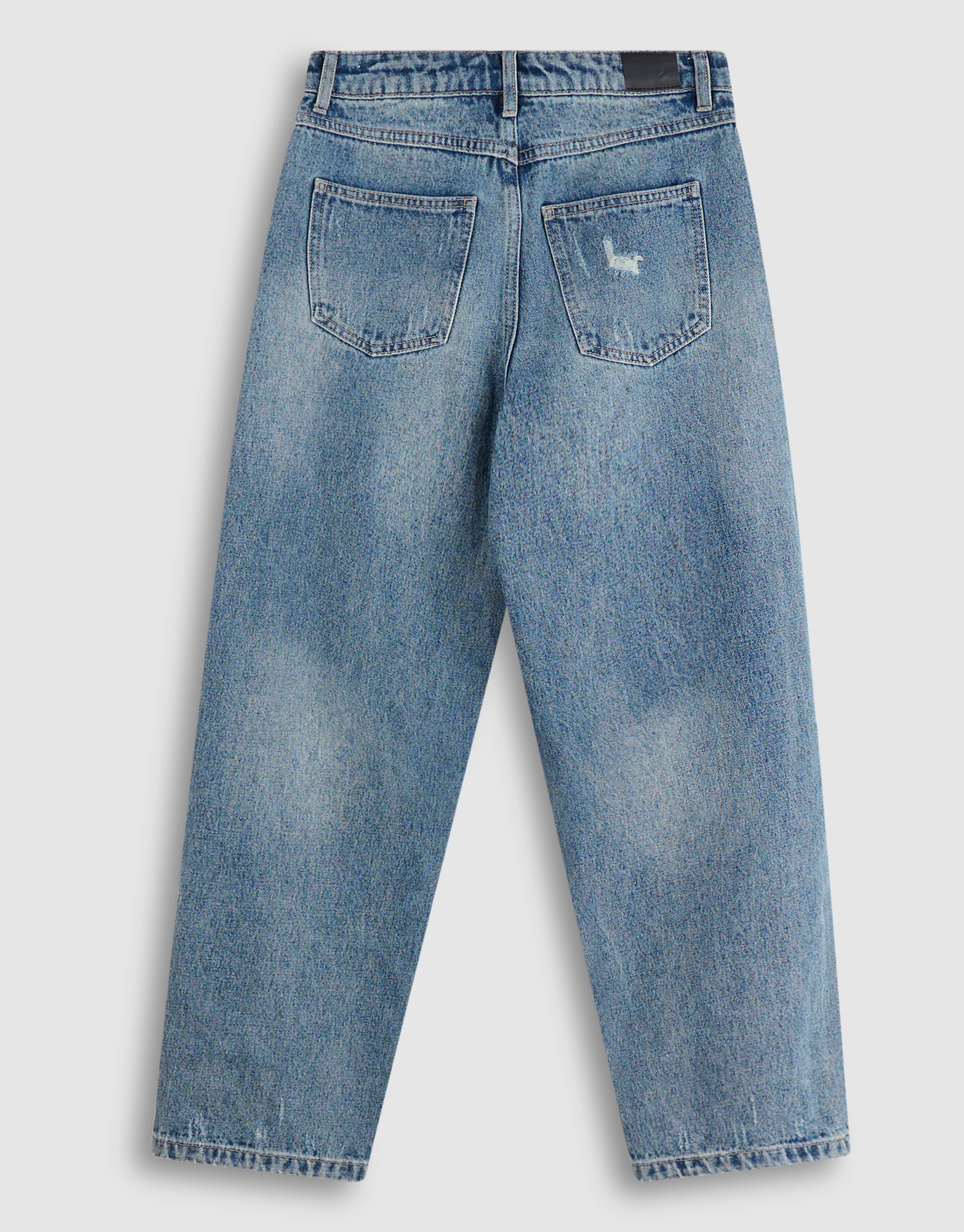 Destroyed Balloon Fit Jeans Dunkelblau SHOEBY BOYS