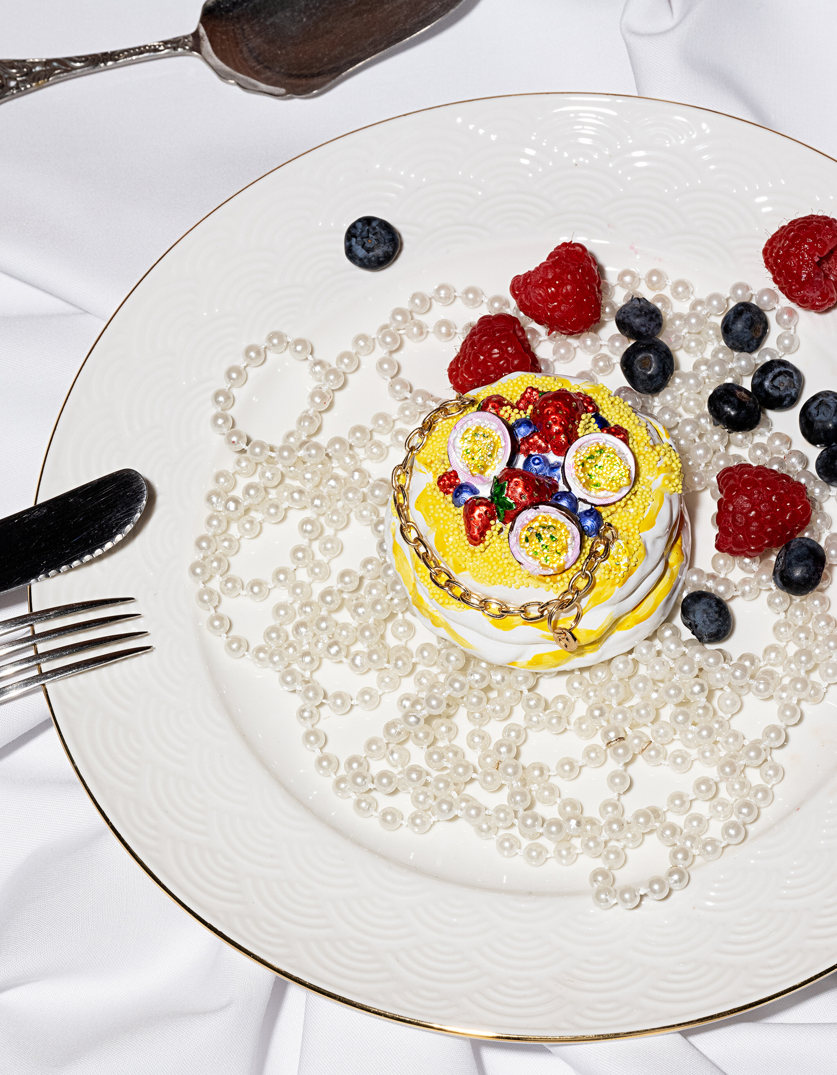 Pavlova Weihnachtskugel Mehrfarbig By Fred SHOEBY ACCESSOIRES