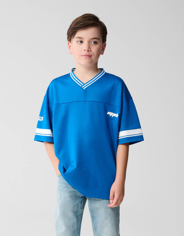 &Uuml;bergr&ouml;&szlig;en Sportliches T-Shirt Blau SHOEBY BOYS