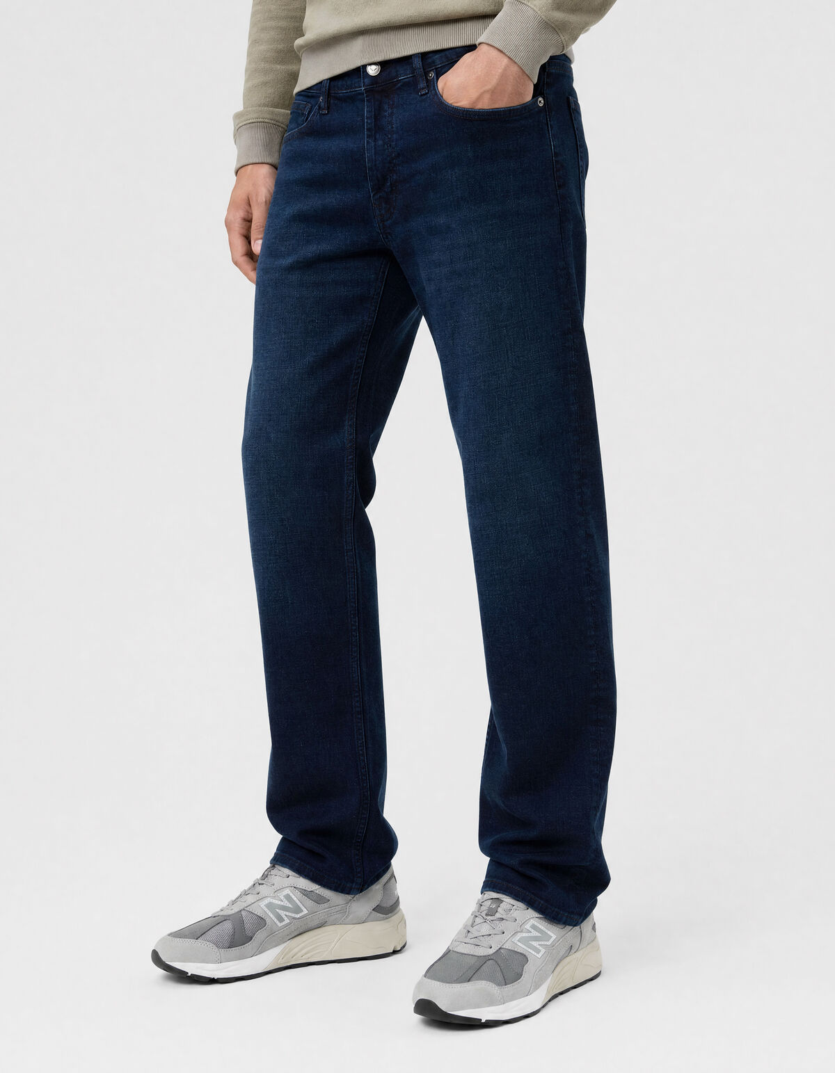 Comfort Straight Fit Jeans Dunkelblau L34 SHOEBY MEN