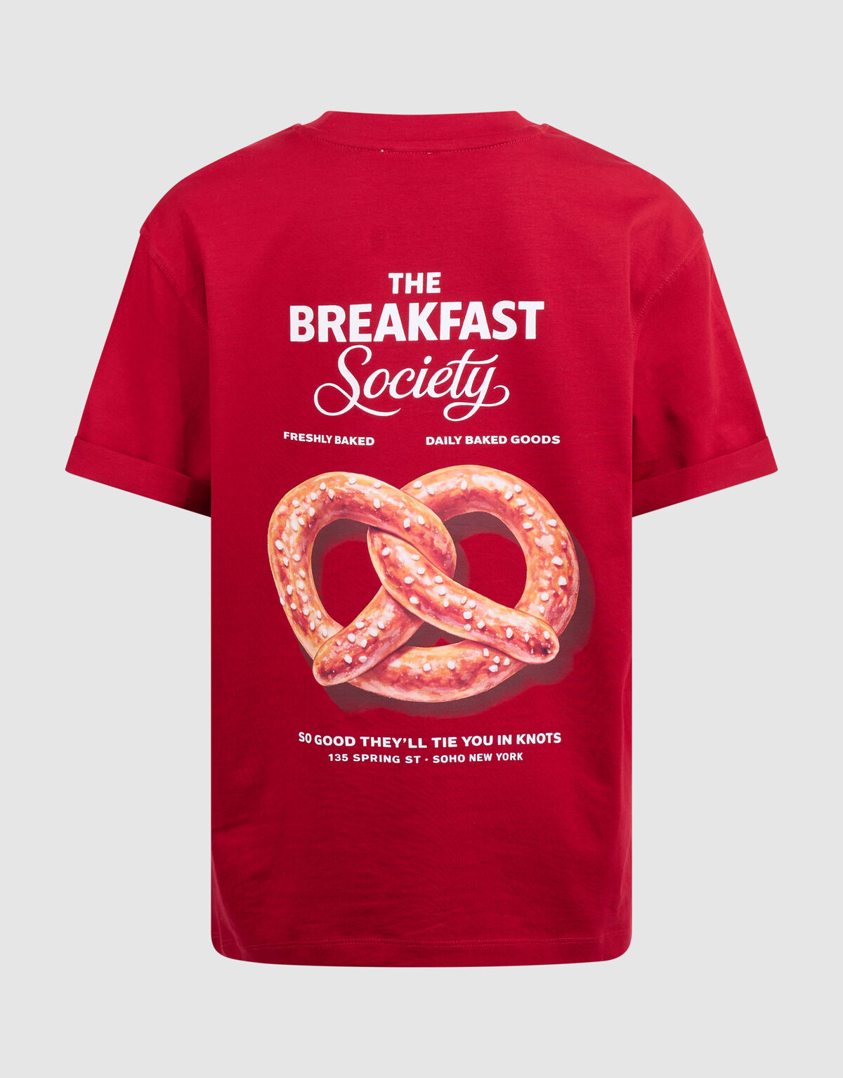 Pretzel Artwork T-shirt Rood SHOEBY GIRLS