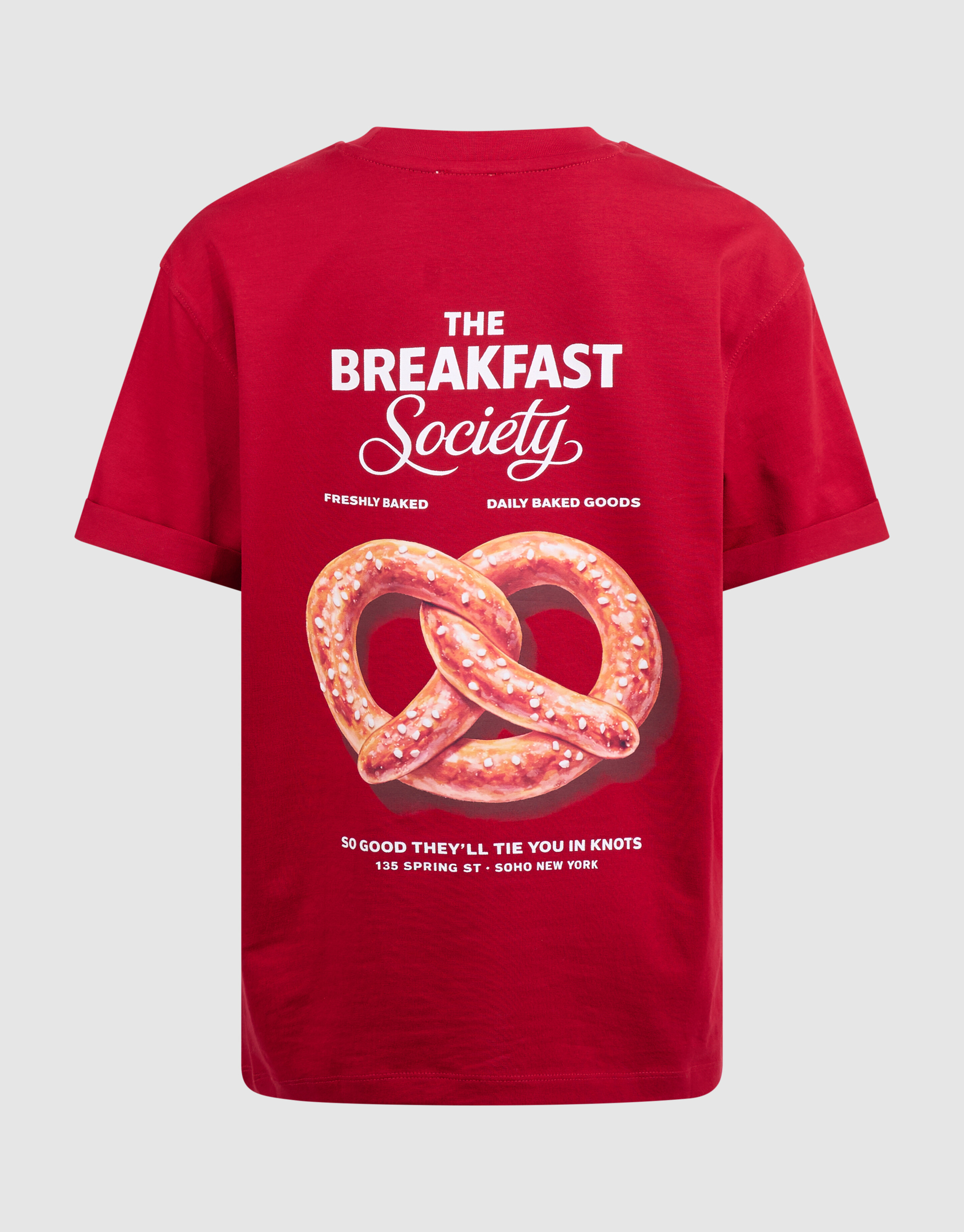 Pretzel Artwork T-shirt Rood SHOEBY GIRLS
