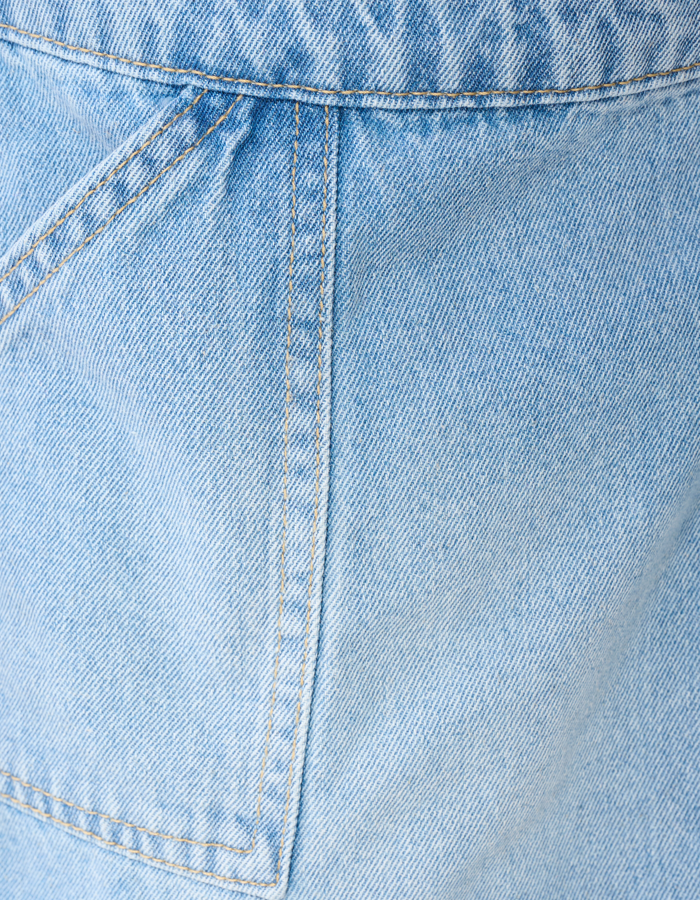 Denim-Wickelrock Bleached SHOEBY GIRLS