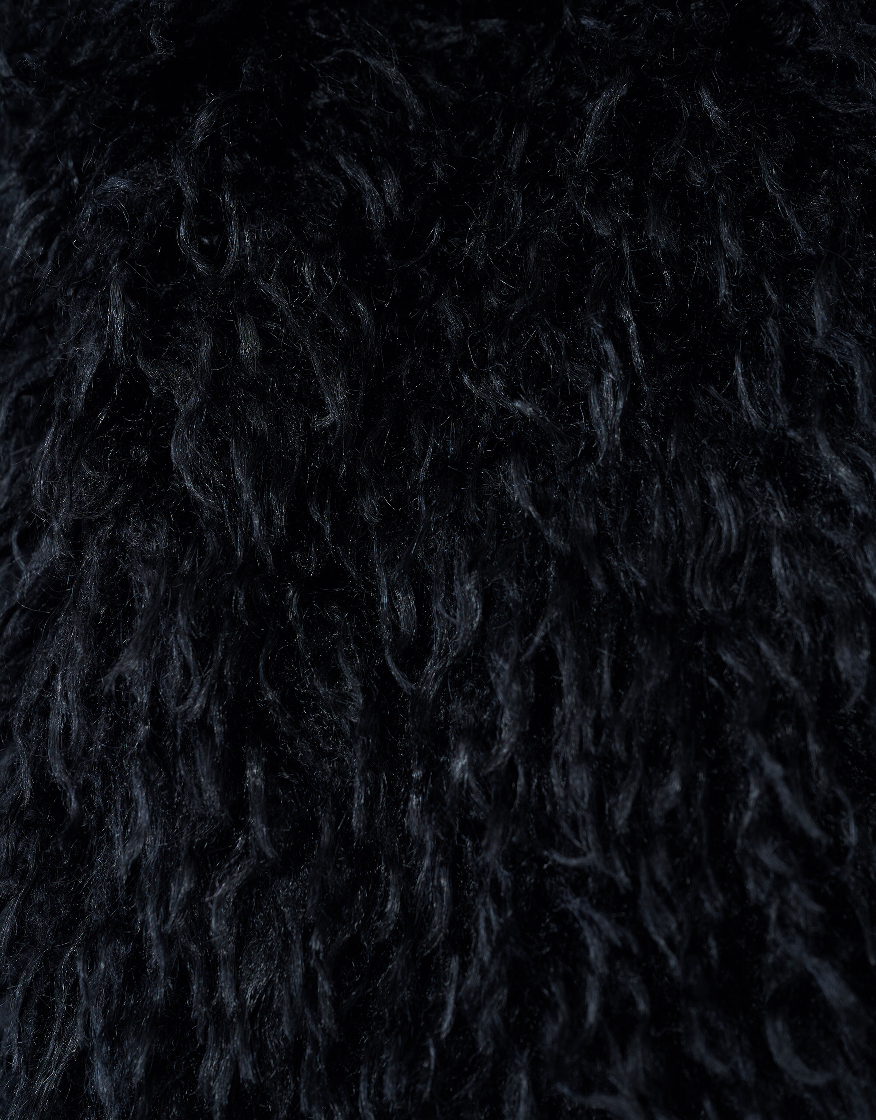 Fluffy Gilet Schwarz SHOEBY GIRLS