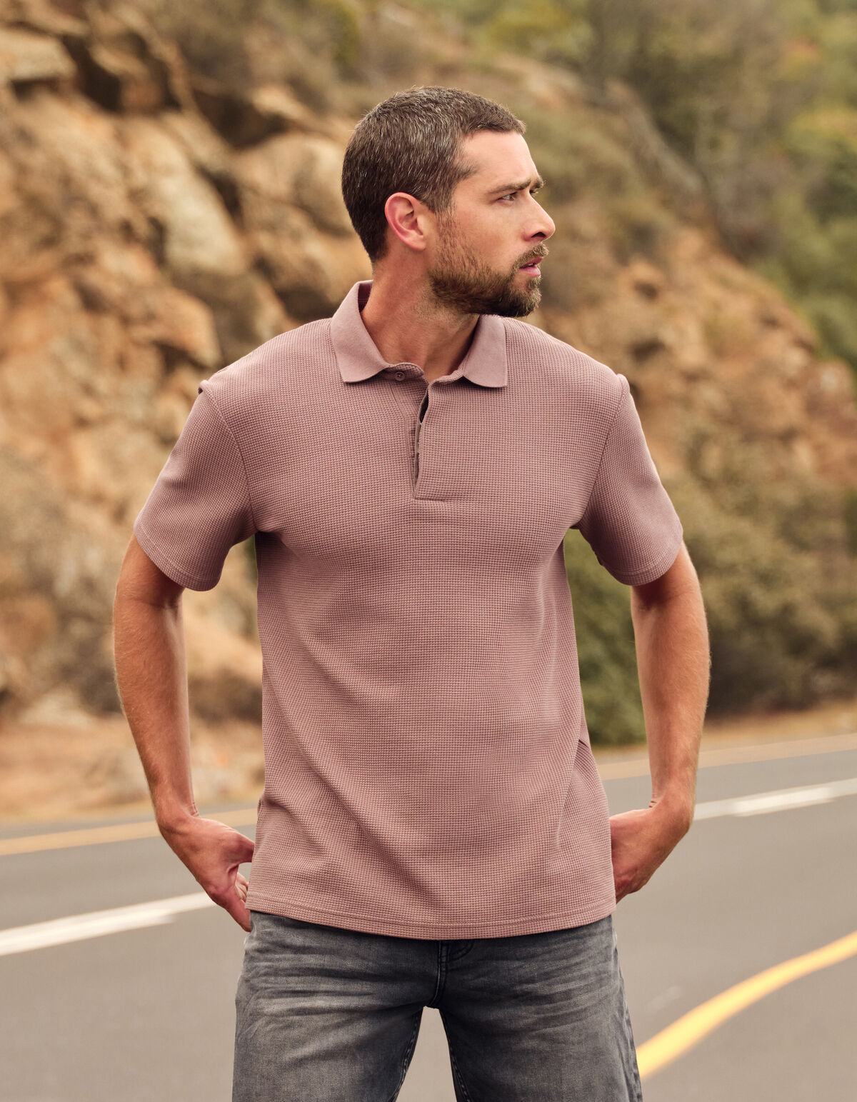 Structure Polo Light Brown SHOEBY MEN