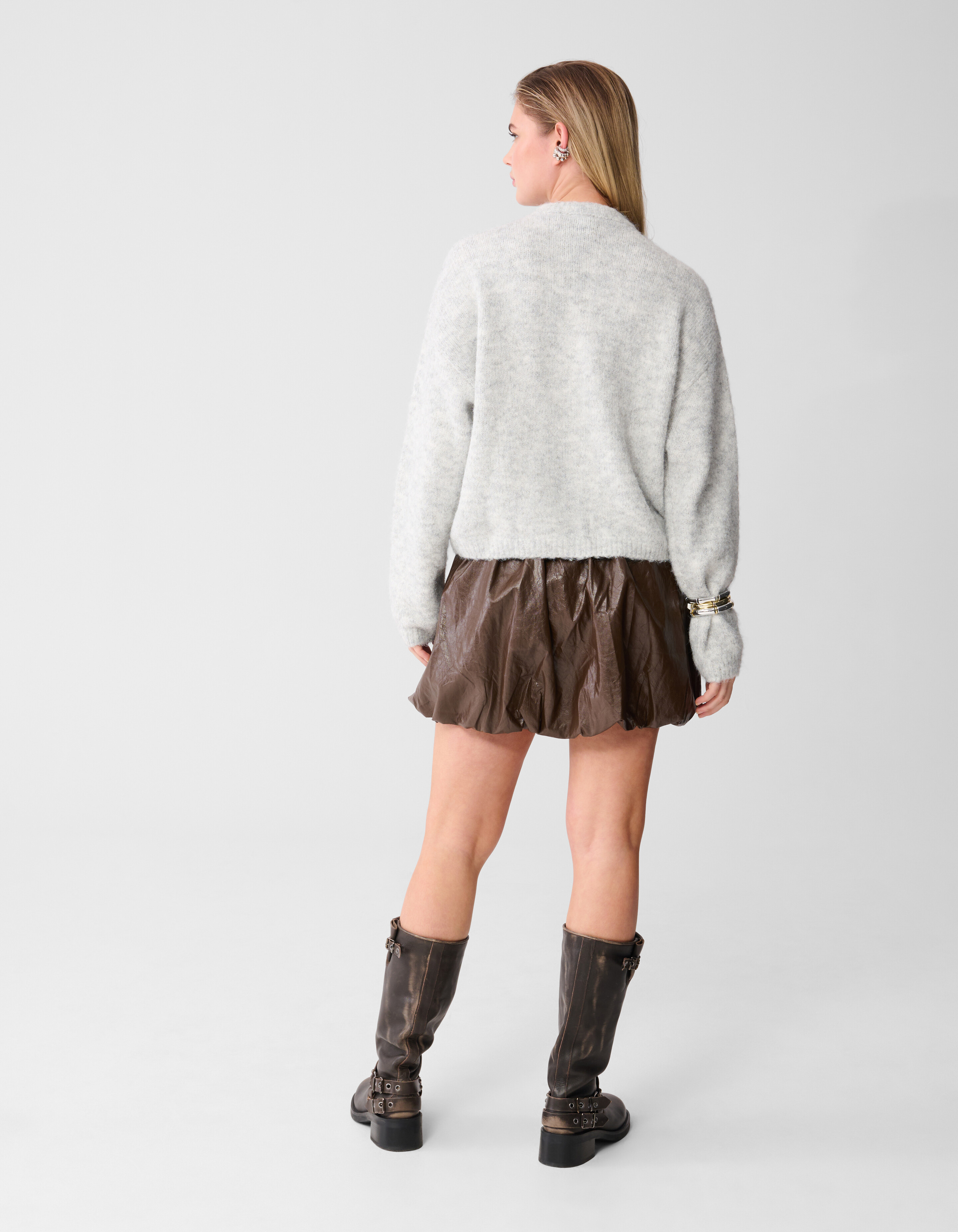 Elegante Knopfweste, hellgrau SHOEBY WOMEN