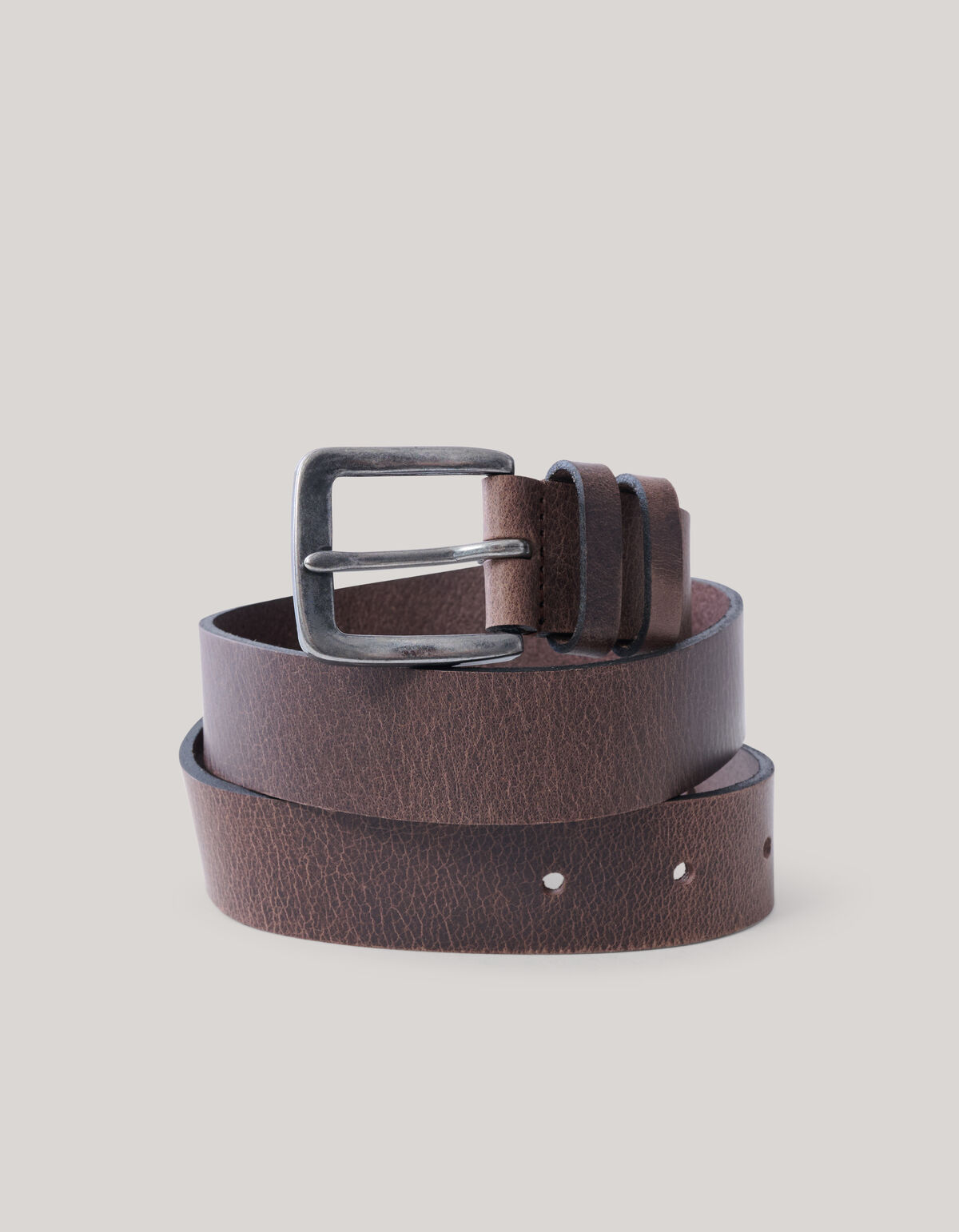 Ledergürtel Dunkelbraun SHOEBY MEN