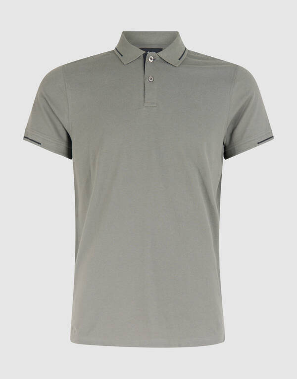 Piqu&eacute;-Polo Dunkelgr&uuml;n SHOEBY MEN