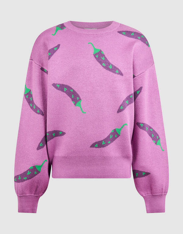 Pepper Artwork Pullover Rosa SHOEBY GIRLS