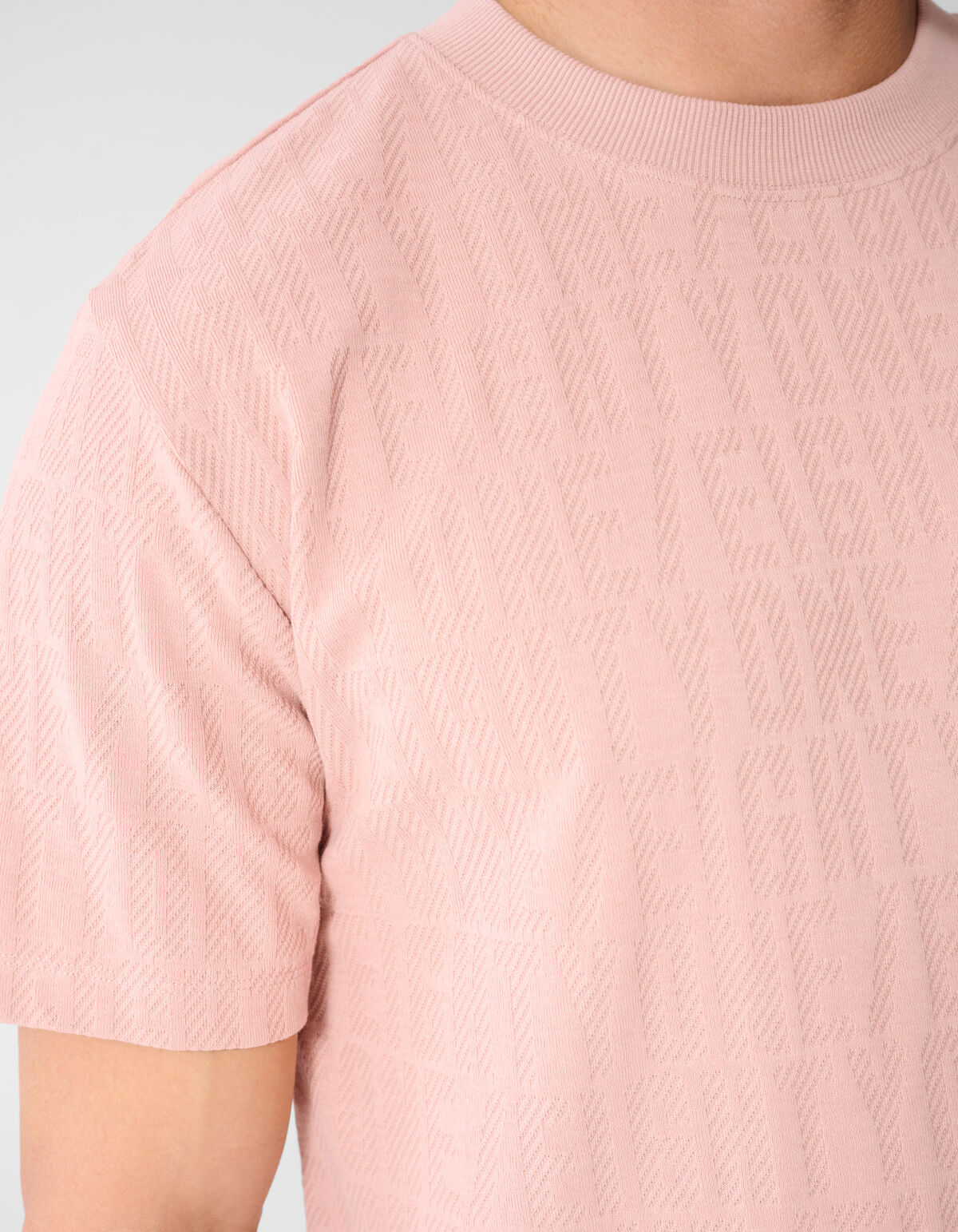 Eighty One Text T-Shirt Rosa SHOEBY MEN