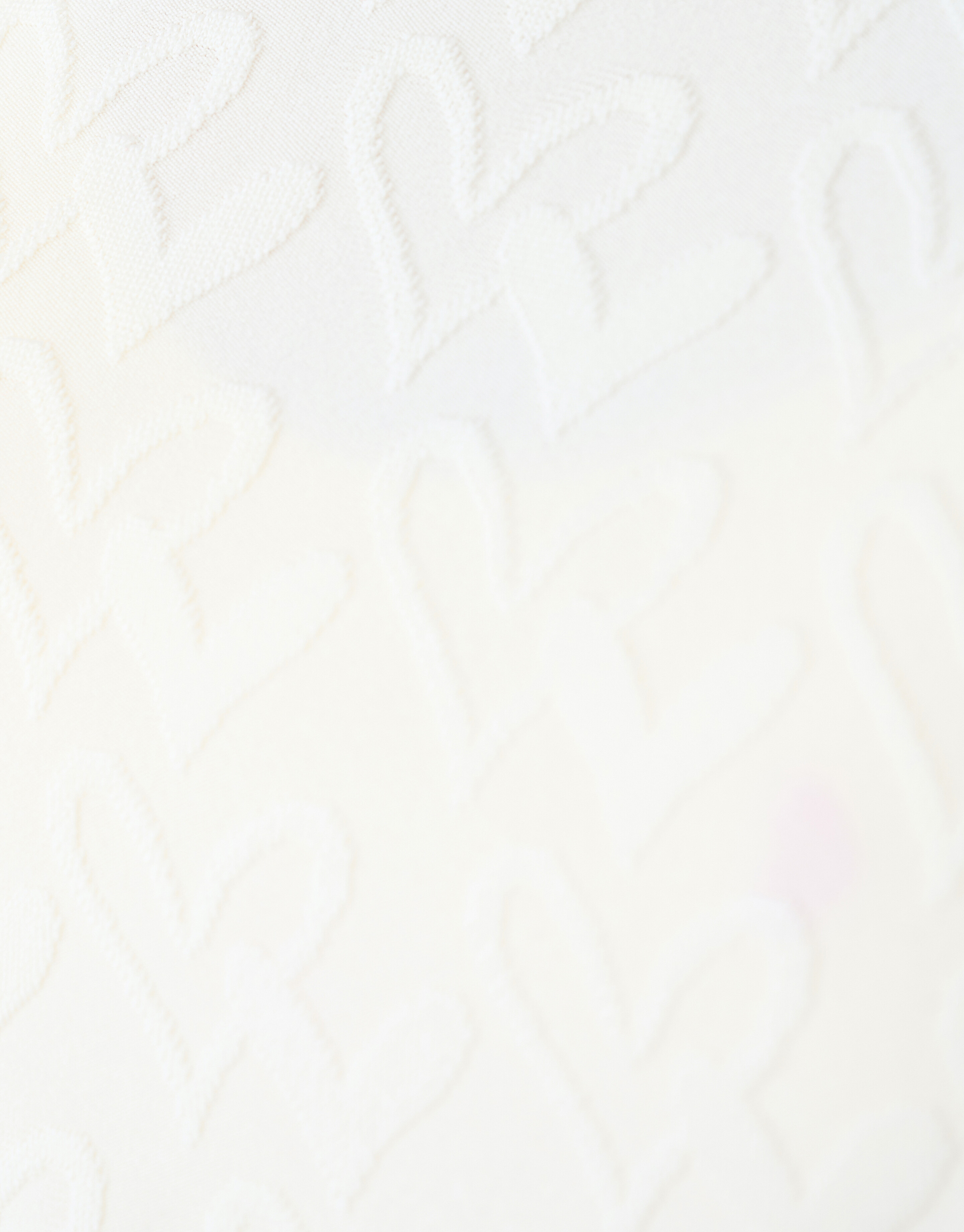 All-Over Heart Longsleeve Top Off-White SHOEBY GIRLS