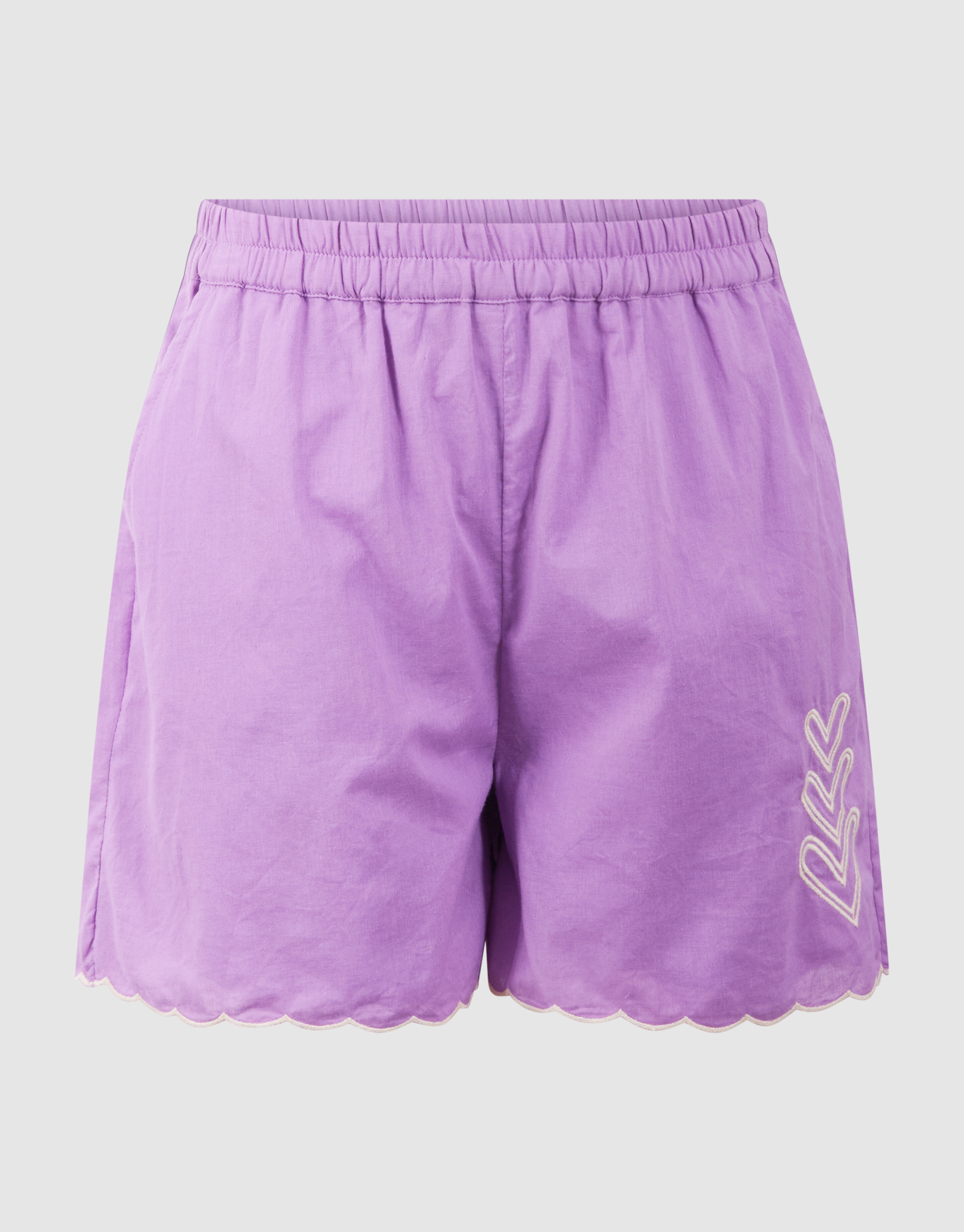 Herz Stickerei Kurz Lila SHOEBY GIRLS