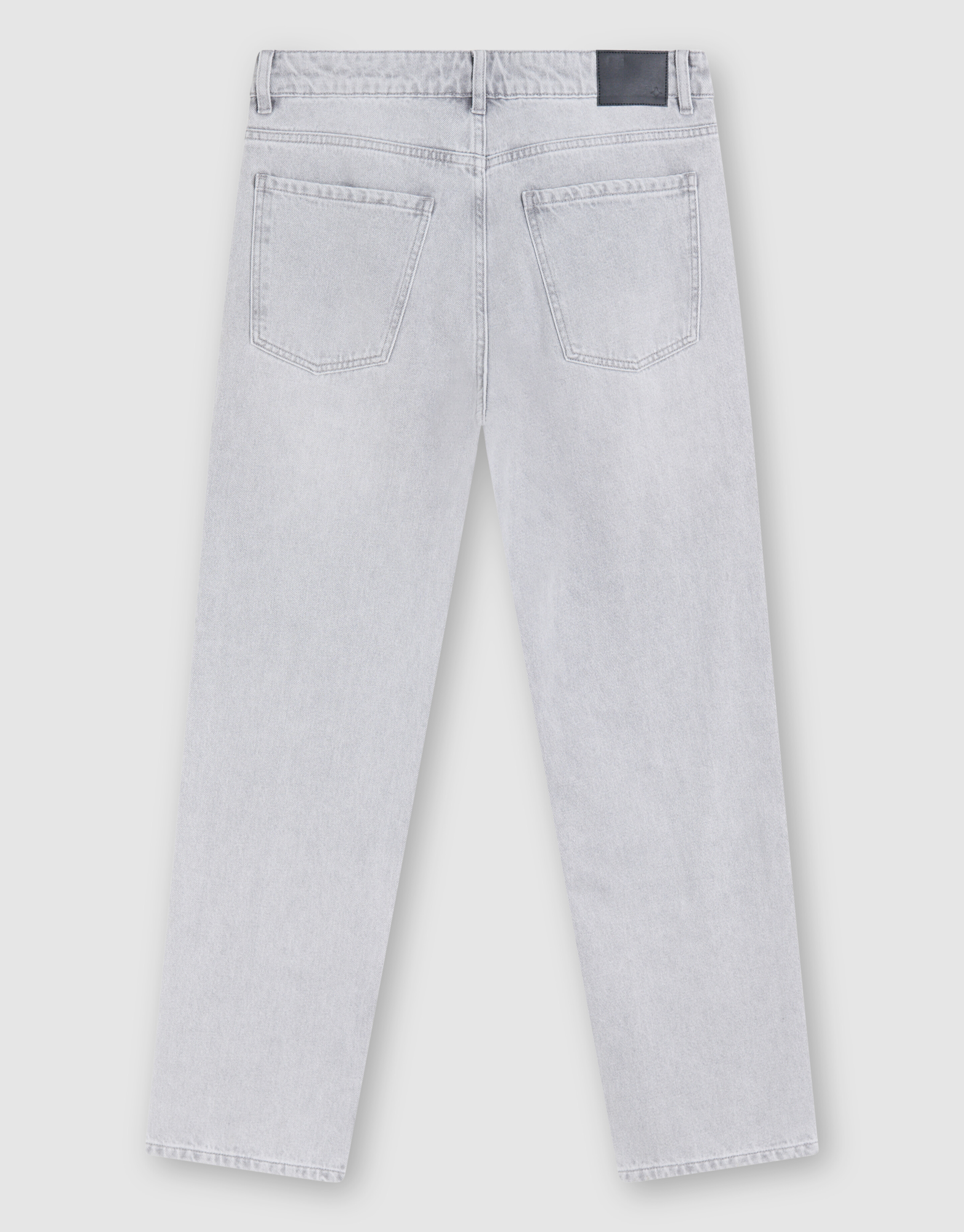 Lockere Tapered Fit Jeans Hellgrau SHOEBY MEN