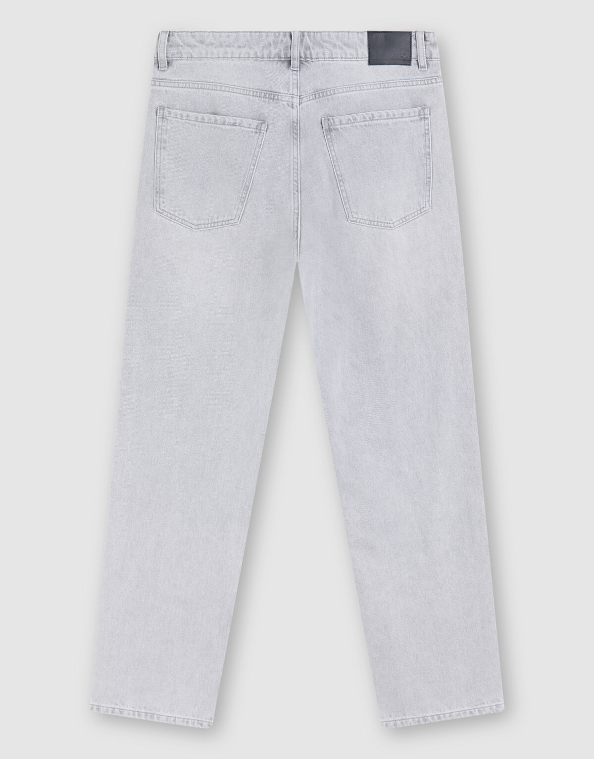 Lockere Tapered Fit Jeans Hellgrau SHOEBY MEN