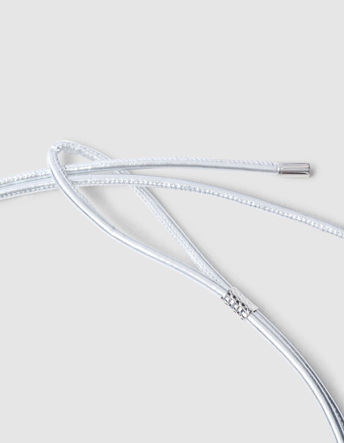 Seil G&uuml;rtel Silber SHOEBY ACCESSOIRES