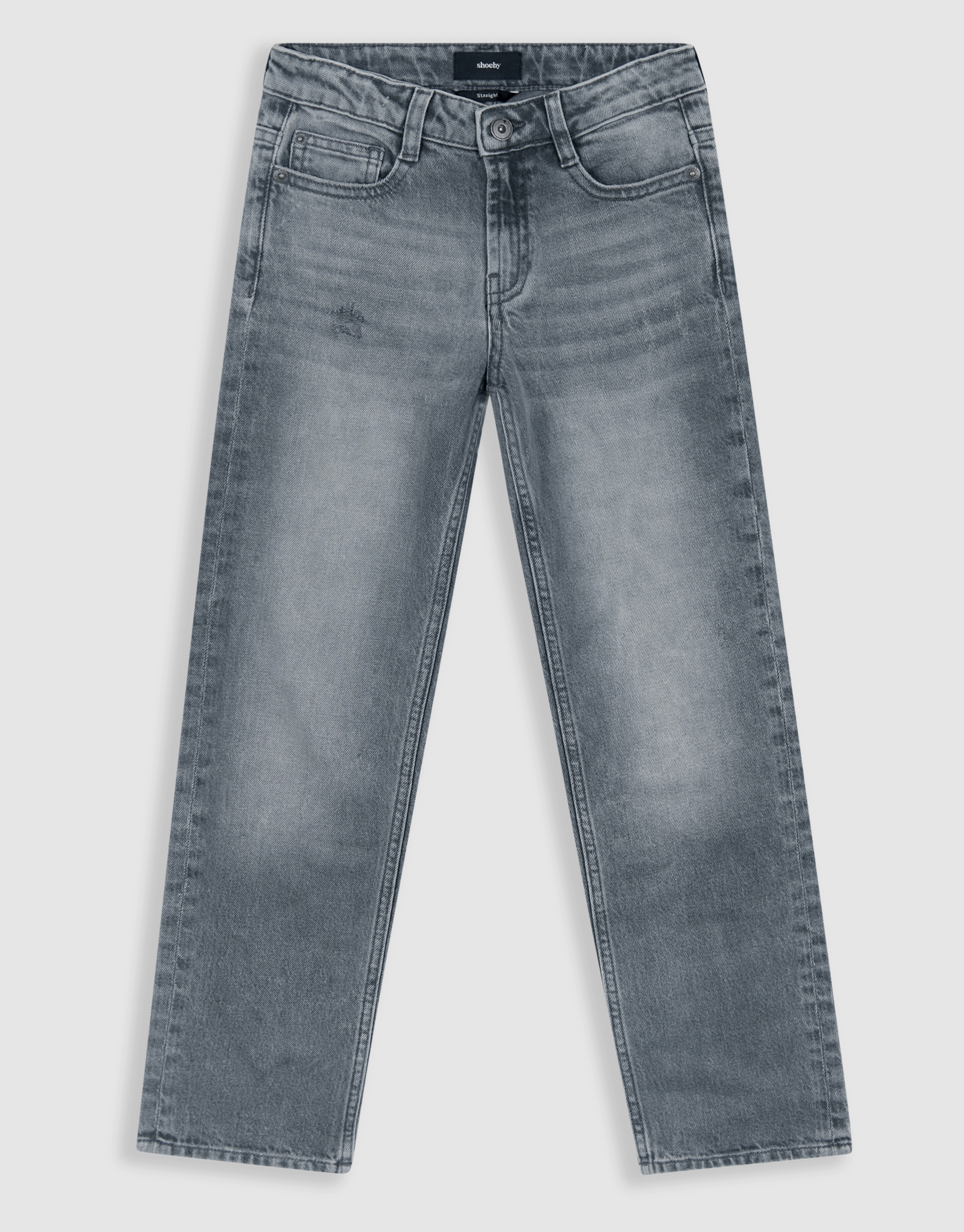 Straight Fit Jeans Grau SHOEBY BOYS