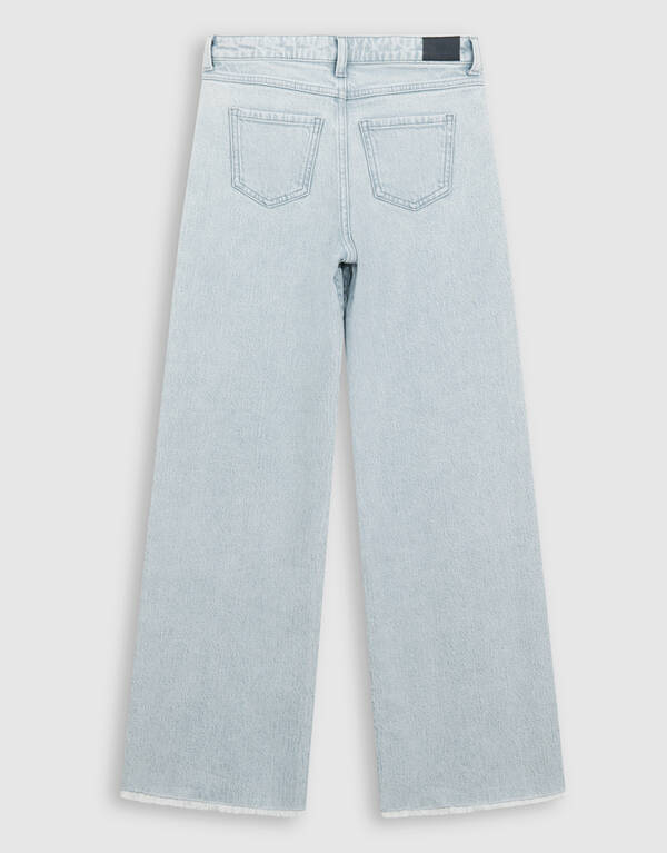 Weite Jeans in Hellgrau SHOEBY GIRLS