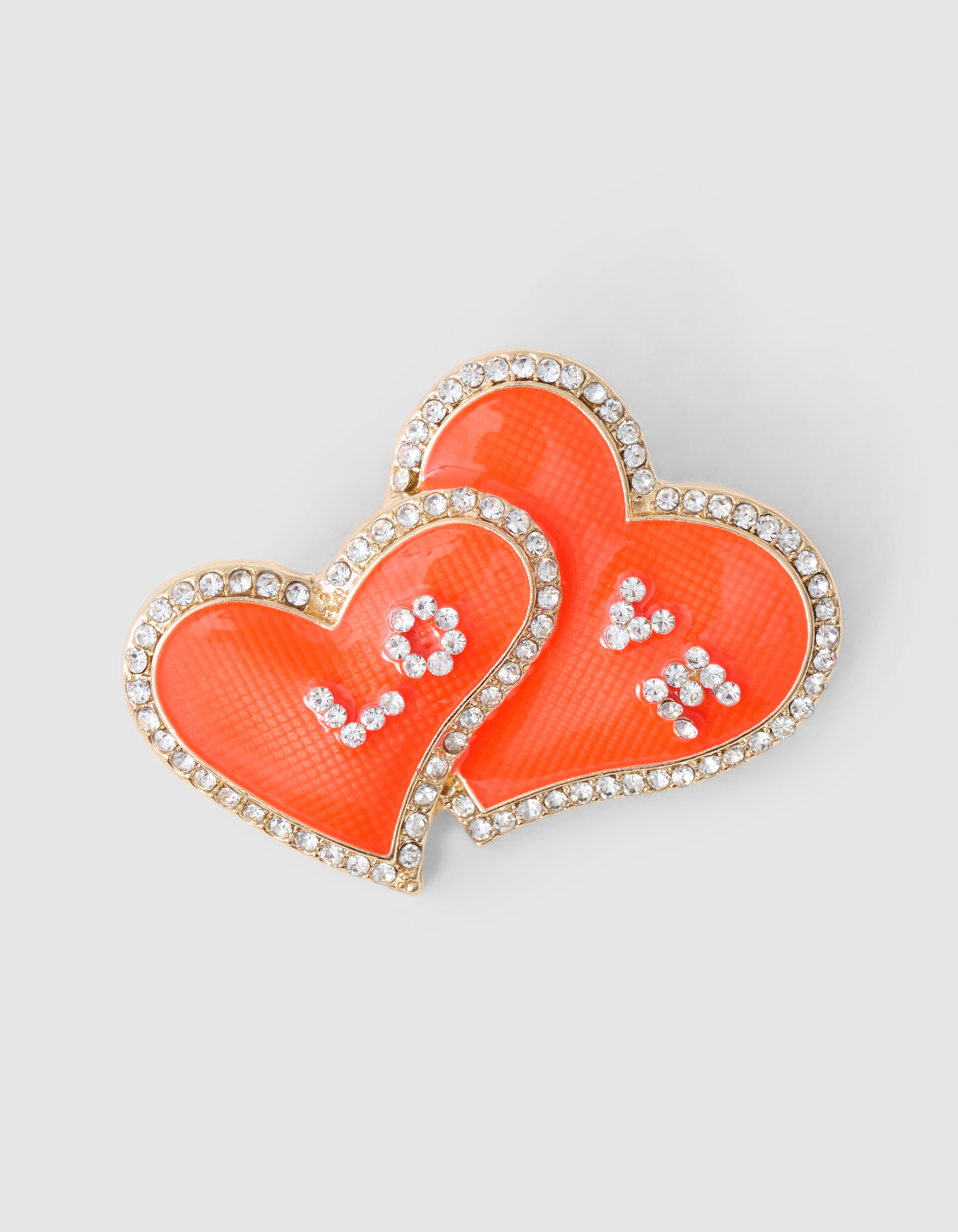 Liebesbrosche Orange SHOEBY ACCESSOIRES