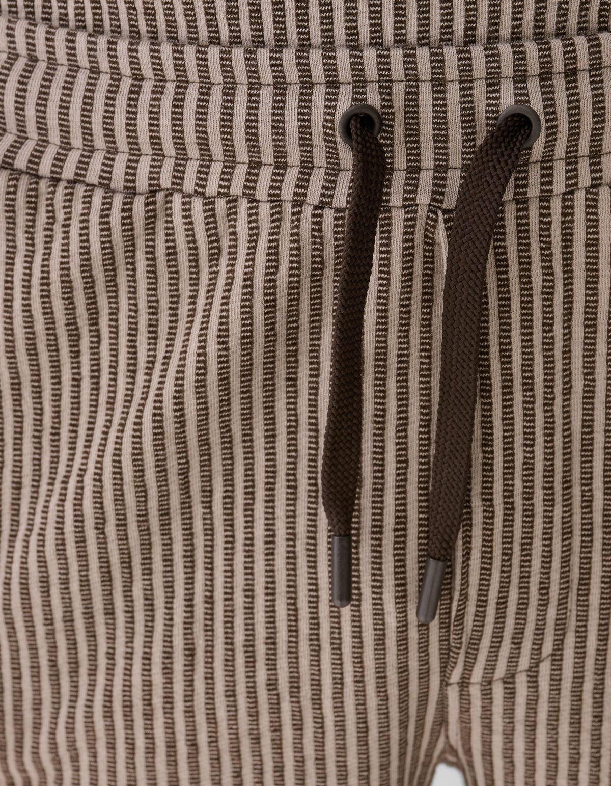 Seersucker-Shorts, Braun SHOEBY MEN