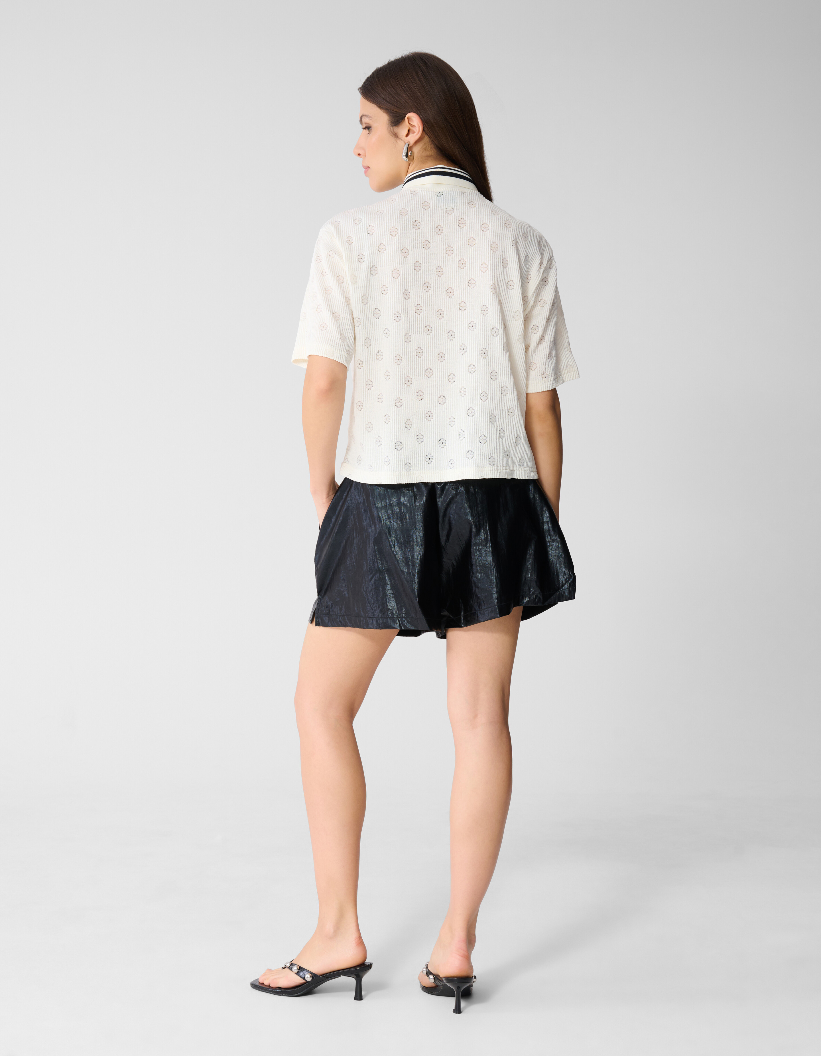 Flower Polo Gebrochenes Wei&szlig; SHOEBY WOMEN