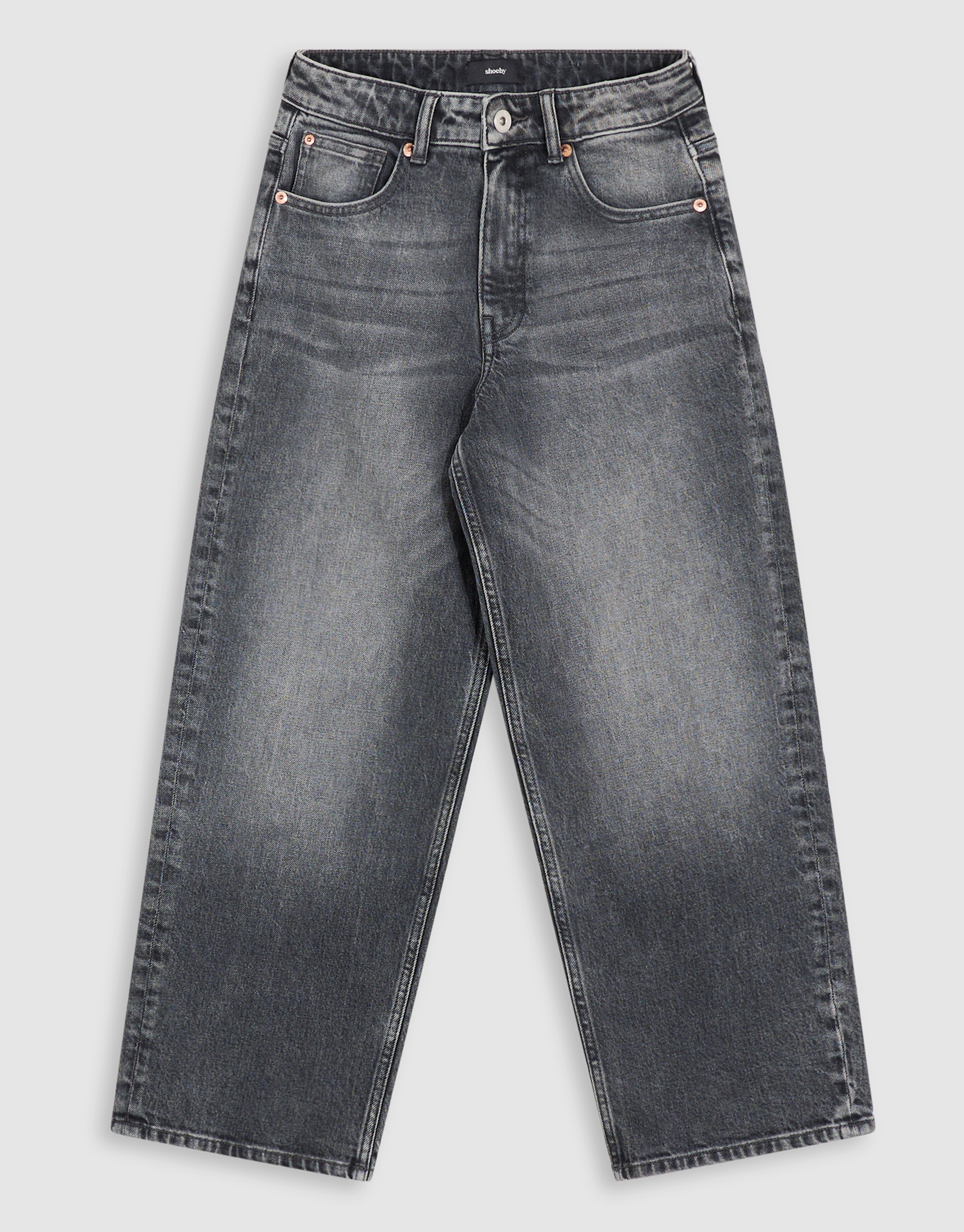 Ultra Baggy Fit Jeans Dunkelgrau SHOEBY BOYS