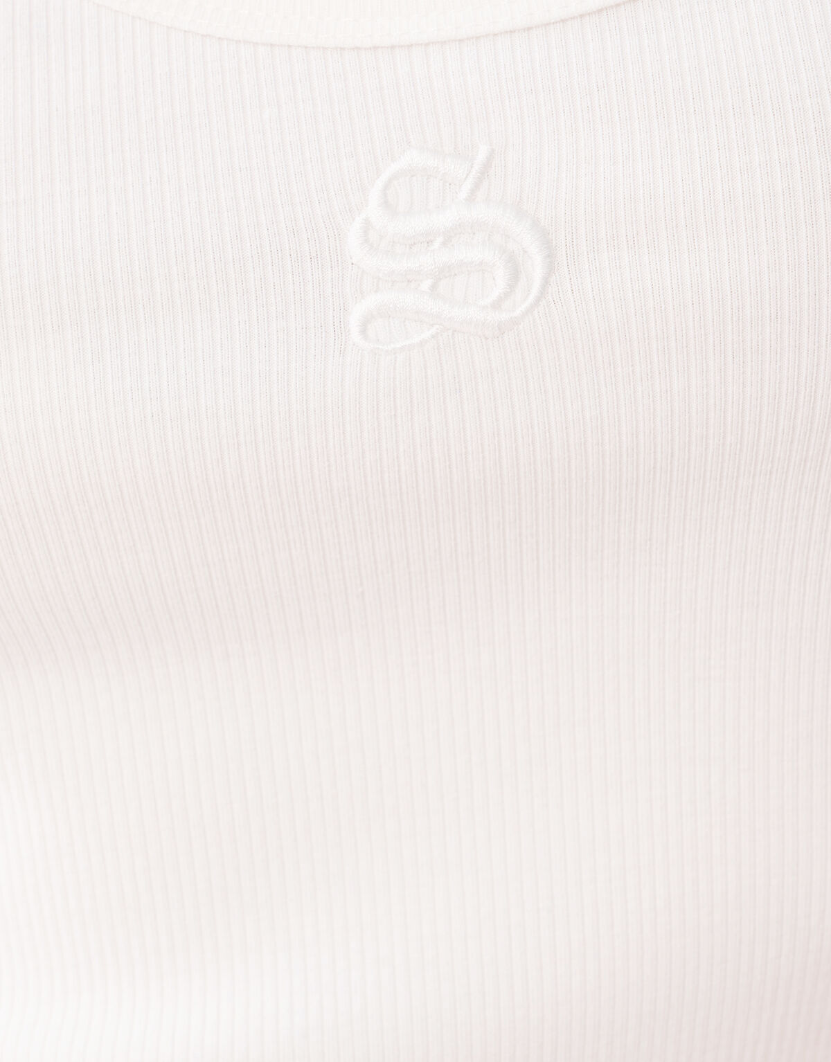 Shoeby Logo Tanktop Wei&szlig; SHOEBY WOMEN