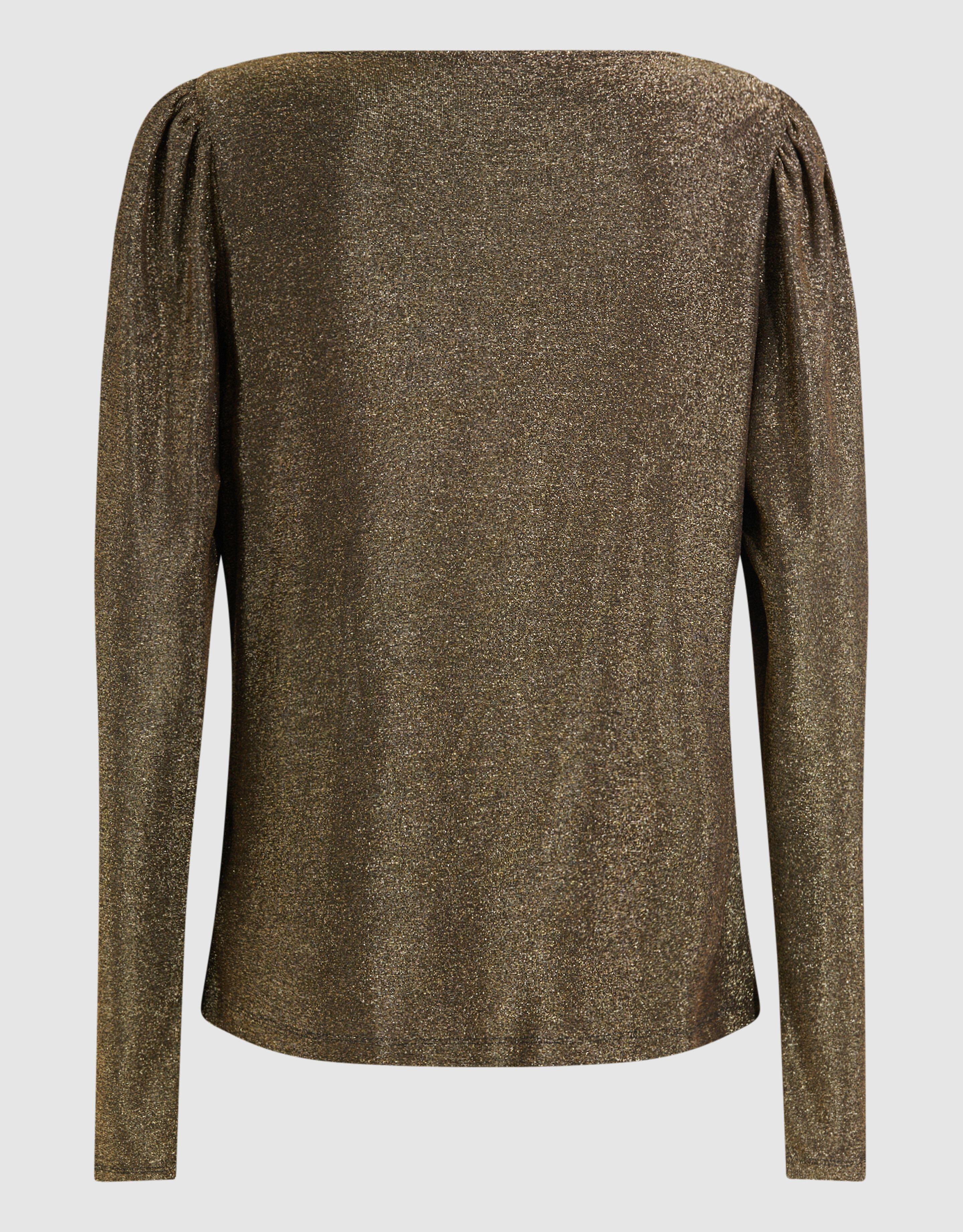 Glitzer-Drapiertes Top in Gold SHOEBY WOMEN