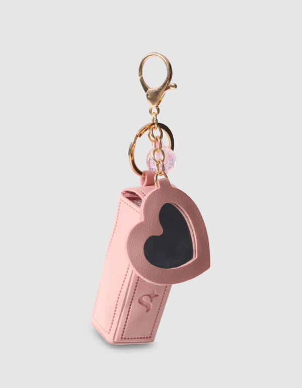 Heart Sleutelhanger Lichtroze SHOEBY ACCESSOIRES