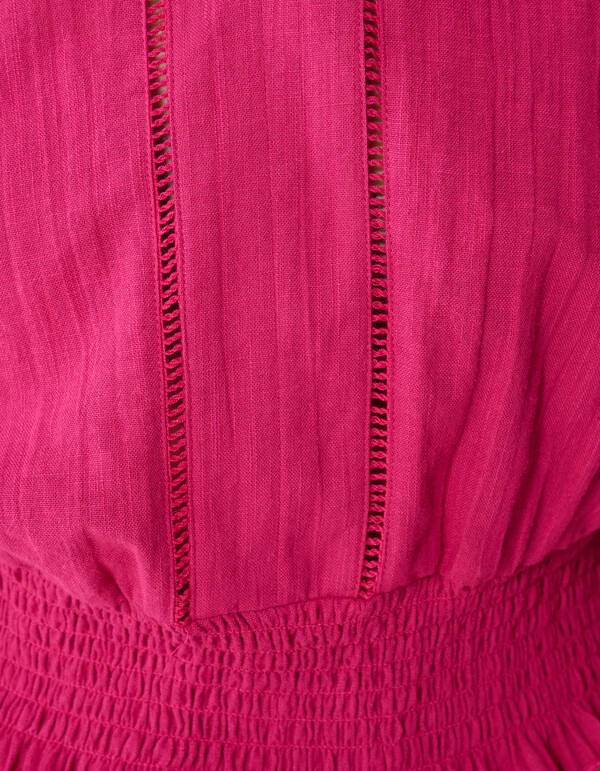 Tape-Cropped-Top in Rosa SHOEBY WOMEN