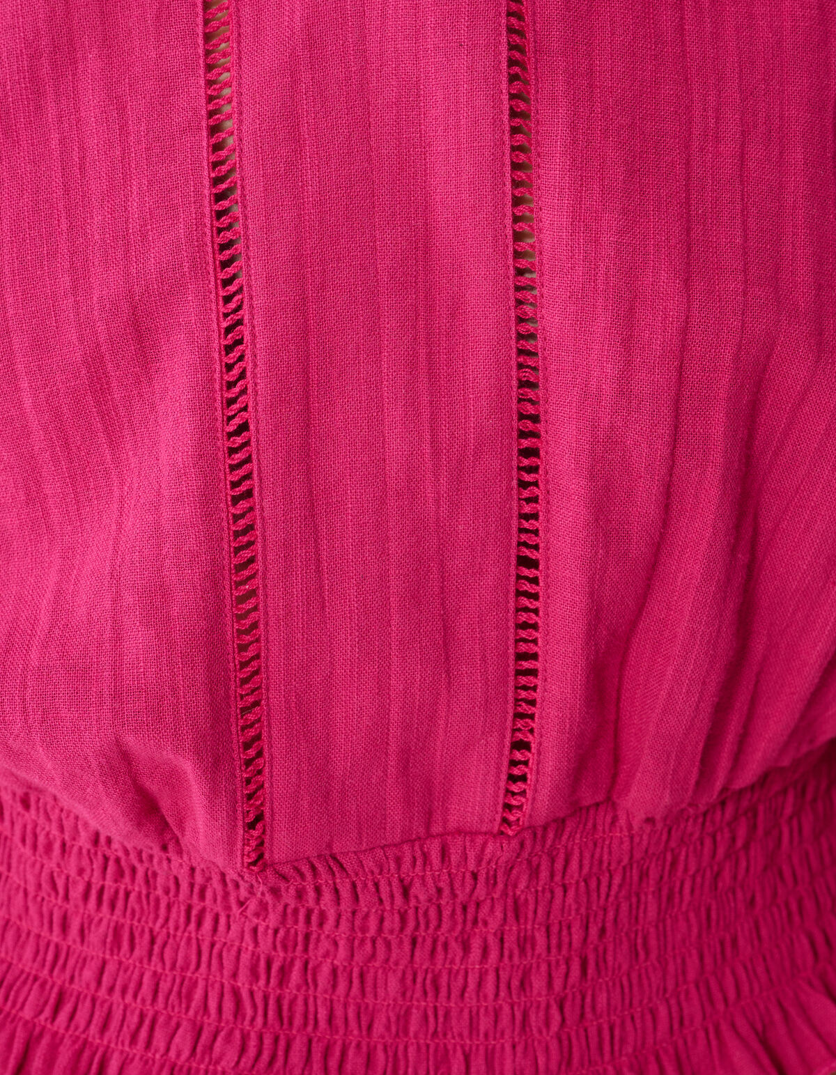 Tape-Cropped-Top in Rosa SHOEBY WOMEN