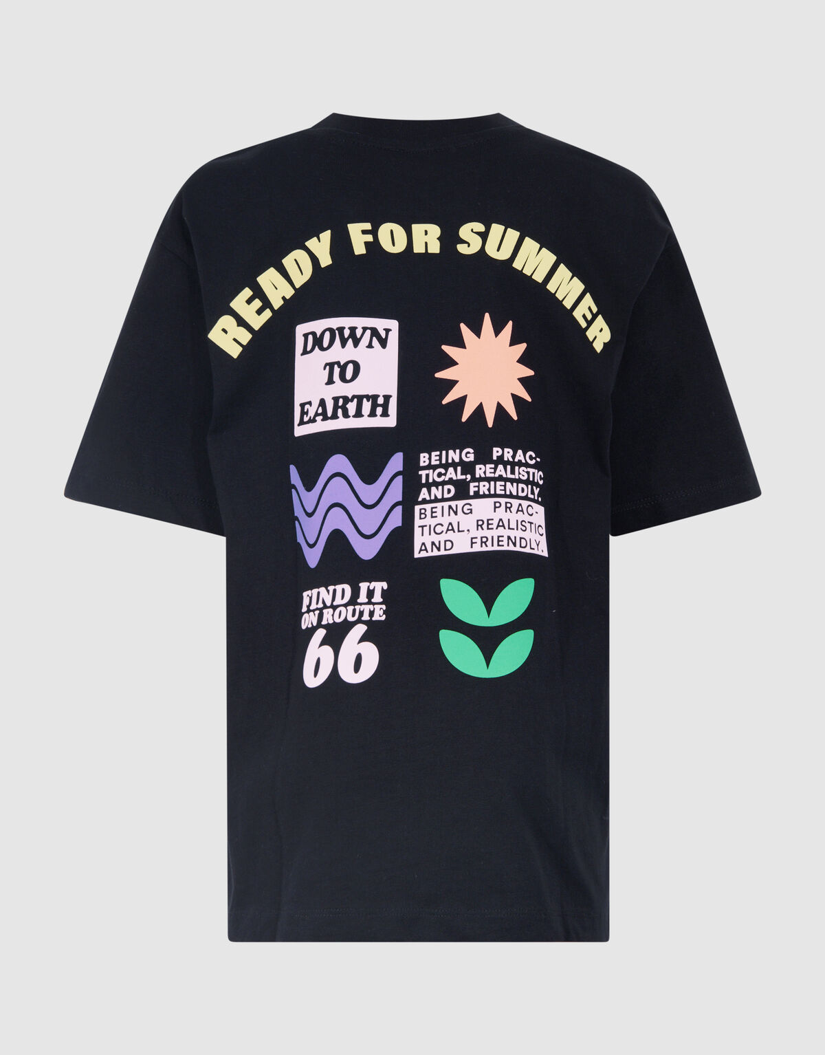 Artwork T-shirt Schwarz SHOEBY BOYS