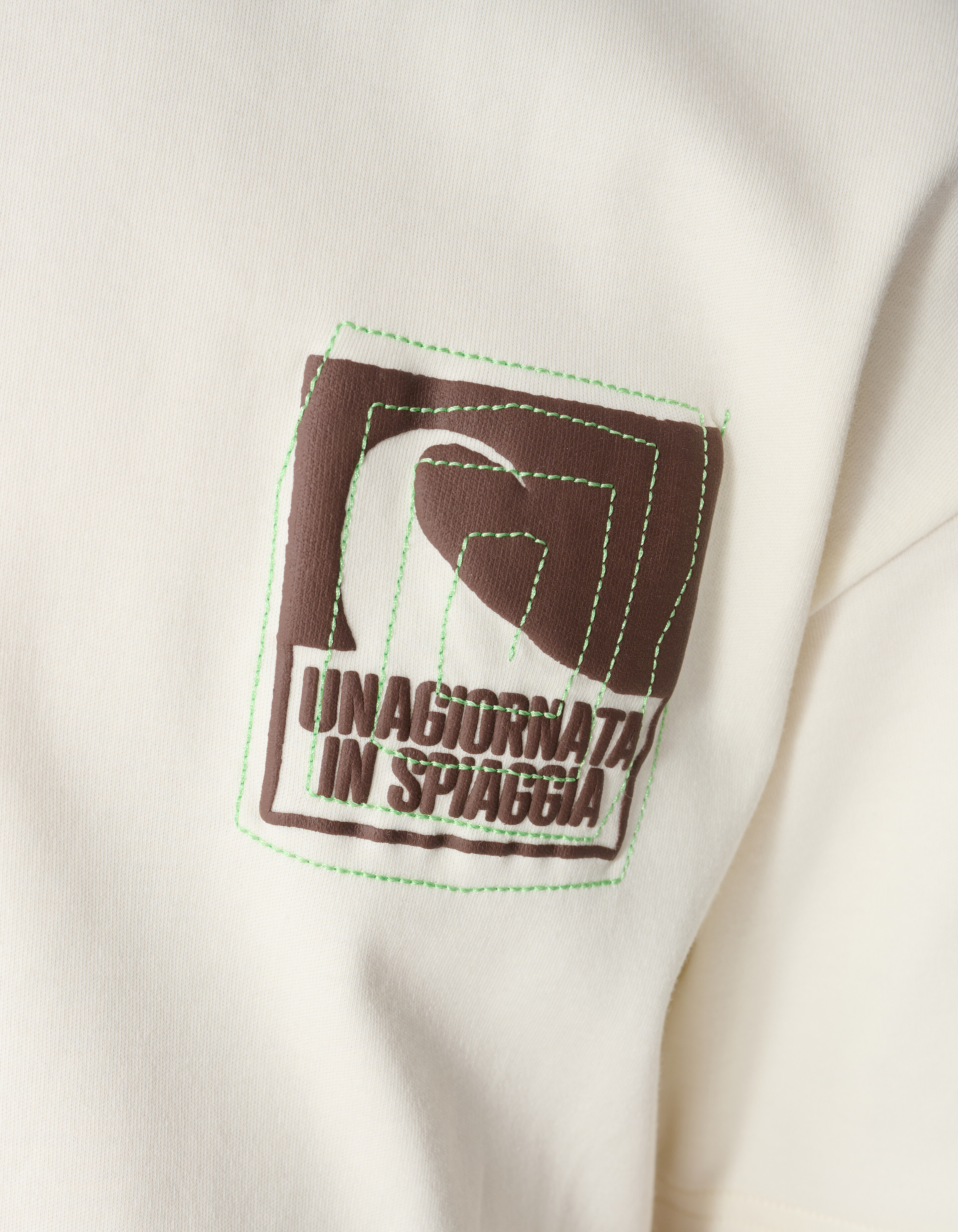 Spiaggia Artwork T-Shirt Gebrochen Wei&szlig; SHOEBY BOYS