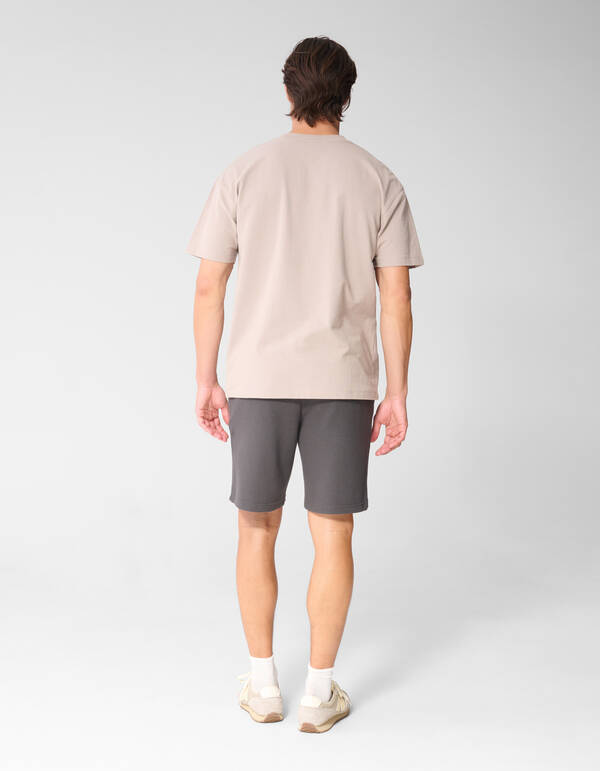 Struktur Regular Fit Shorts Dunkelgrau SHOEBY MEN
