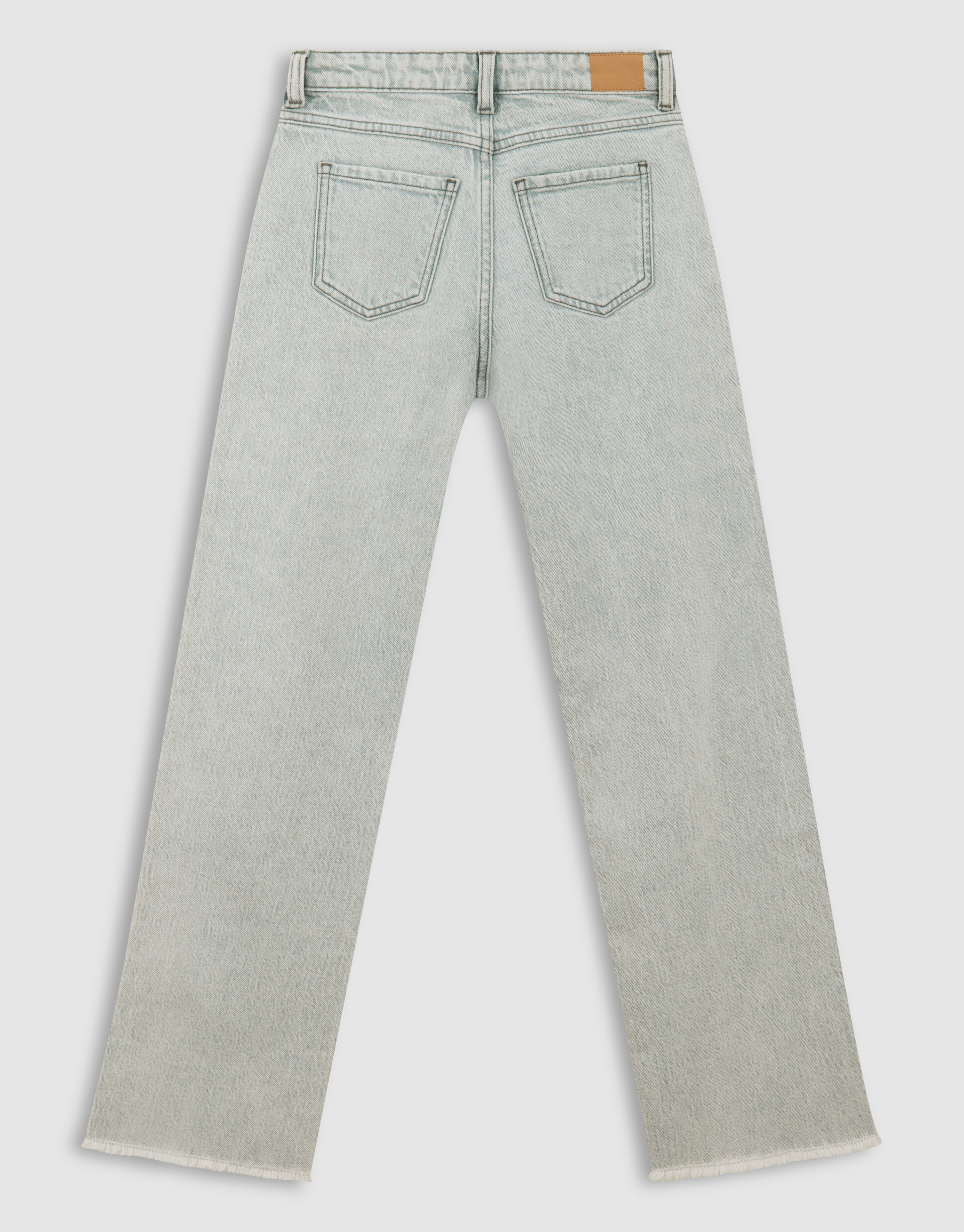 Destroy Straight Fit Jeans Hellgrau SHOEBY GIRLS