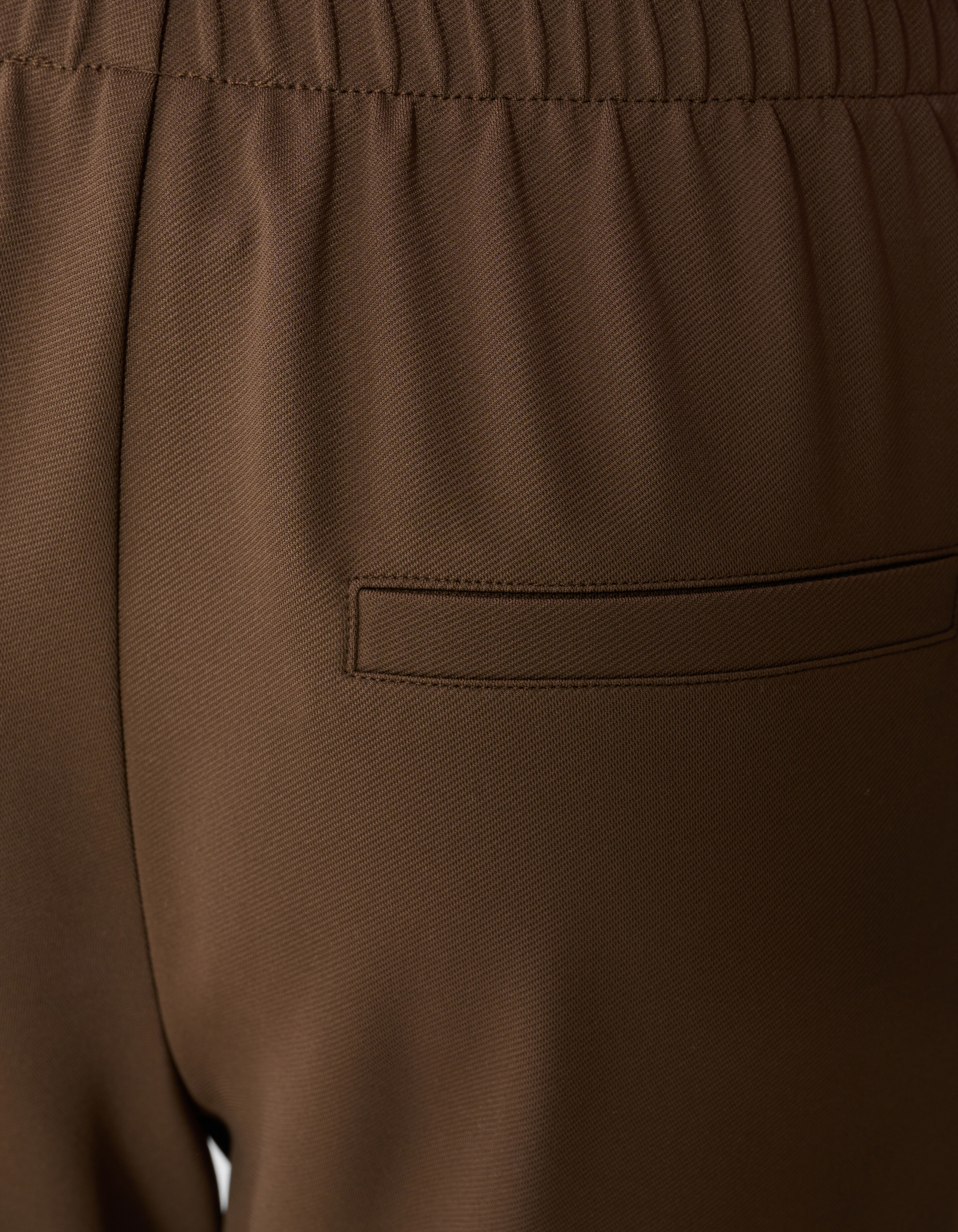 Braune Basic-Hose mit weitem Bein SHOEBY WOMEN
