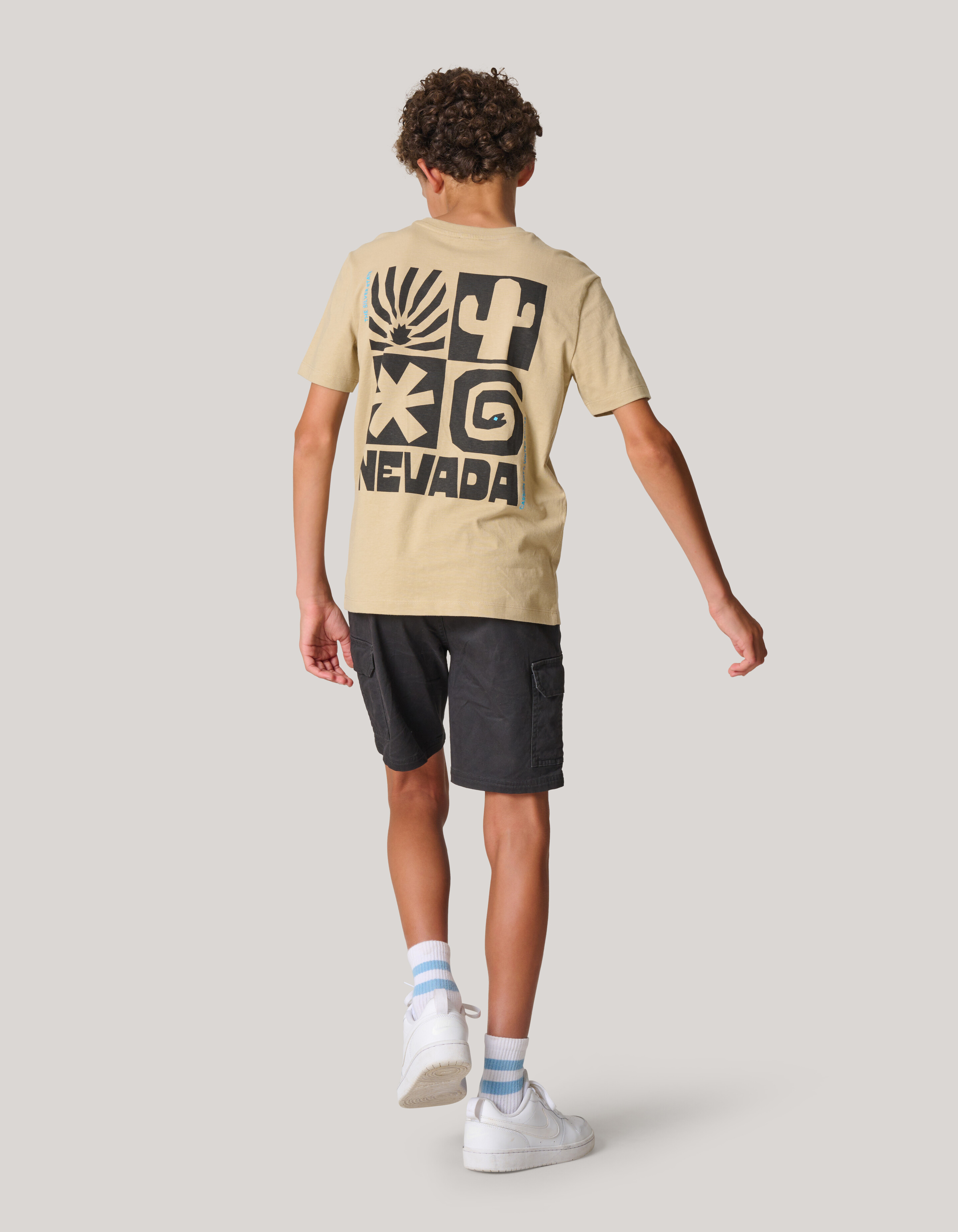 Großes Kunstwerk T-shirt Zand SHOEBY BOYS