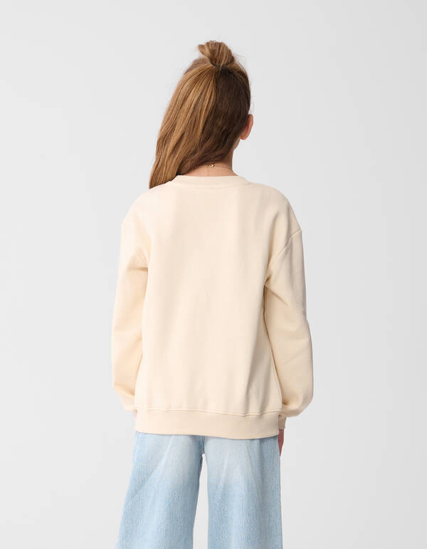Iconic Studios Artwork Sweater Off-White SHOEBY GIRLS
