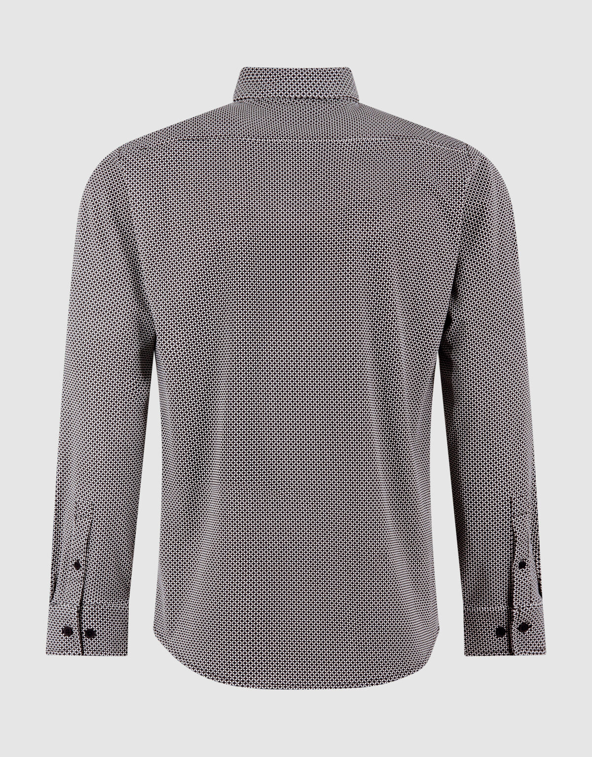 Bedrucktes Logo-Hemd, gebrochenes Wei&szlig; SHOEBY MEN