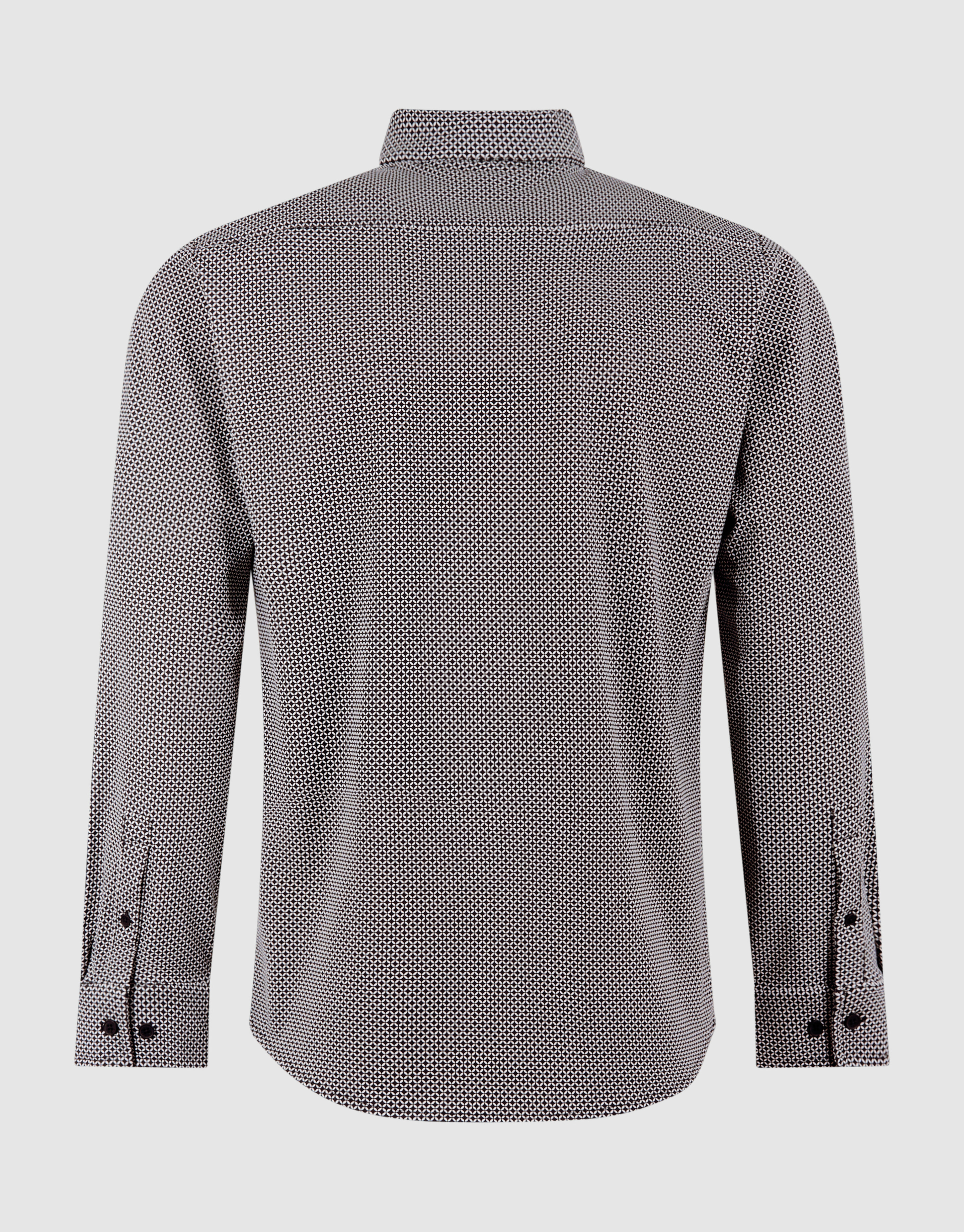 Bedrucktes Logo-Hemd, gebrochenes Wei&szlig; SHOEBY MEN