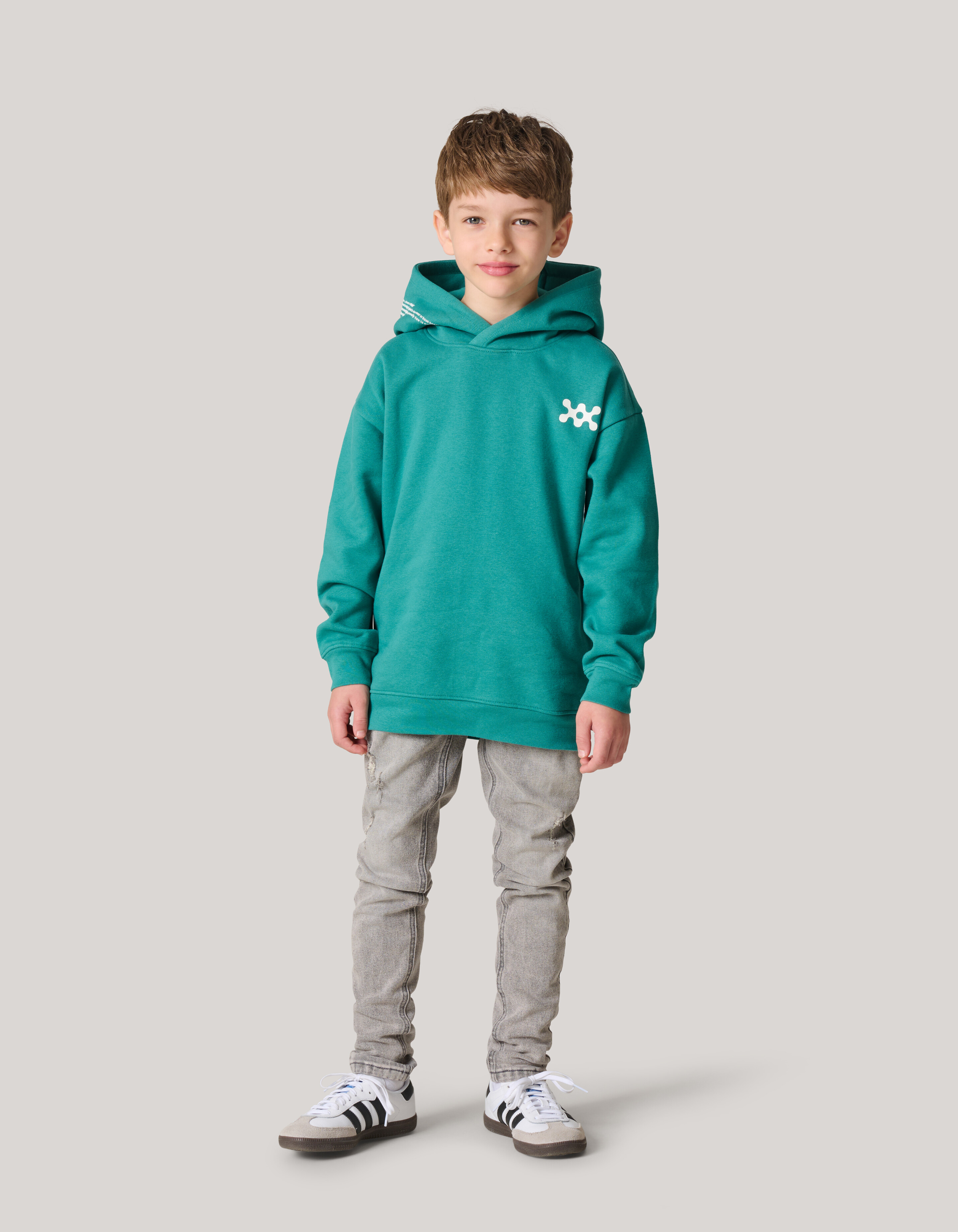 Artwork Hoodie Grün SHOEBY BOYS