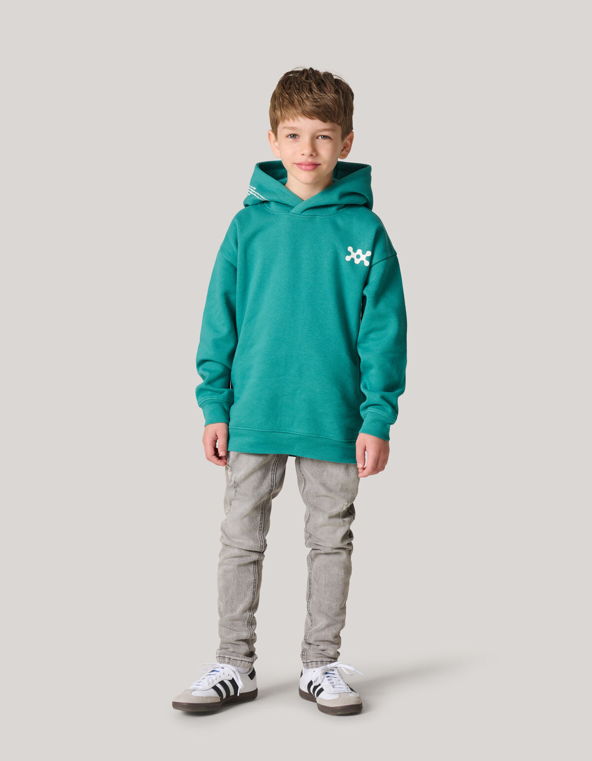 Artwork Hoodie Grün SHOEBY BOYS
