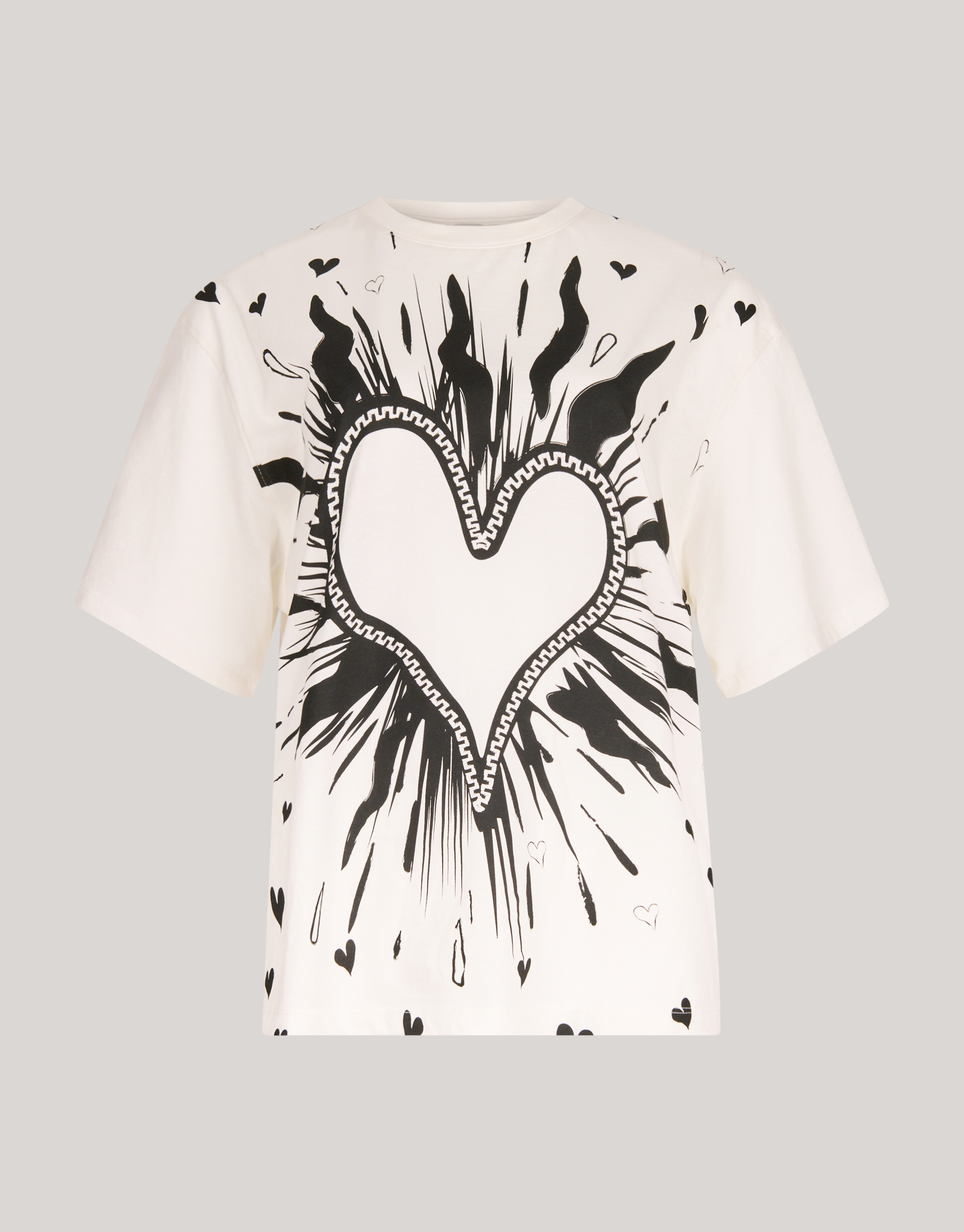 Kunstwerk T-shirt Wit SHOEBY WOMEN