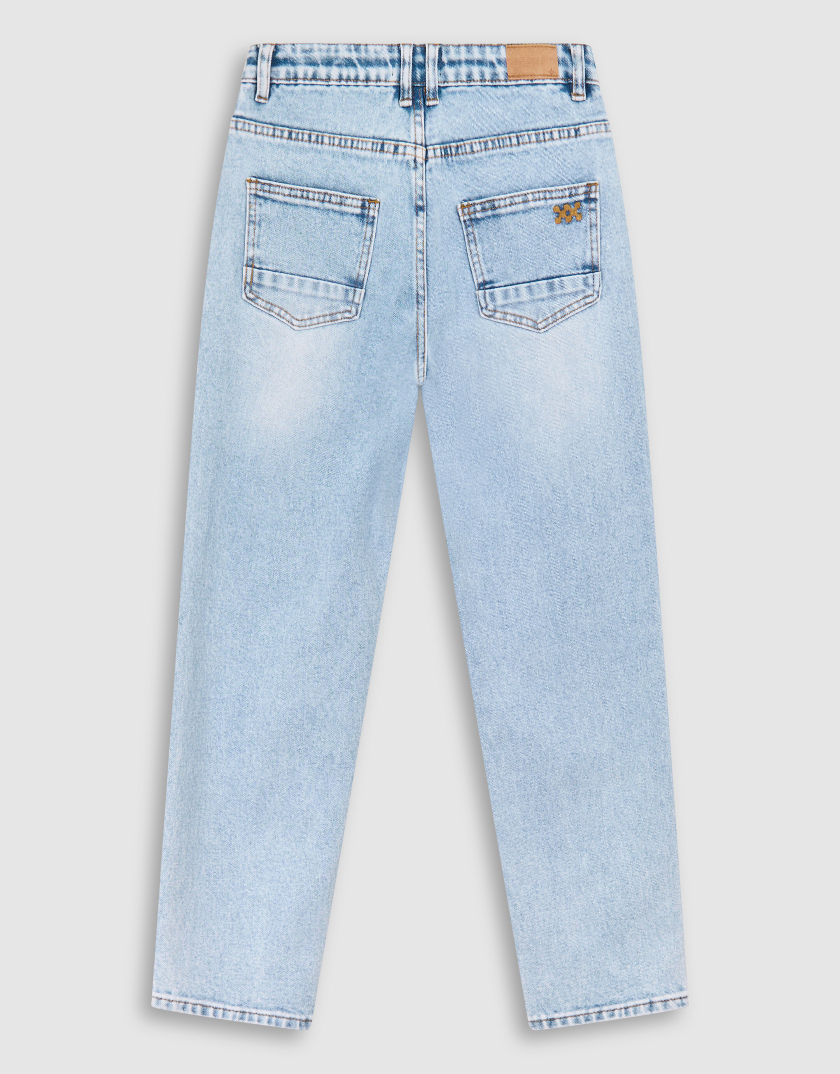 Tapered Fit Jeans gebleicht SHOEBY BOYS