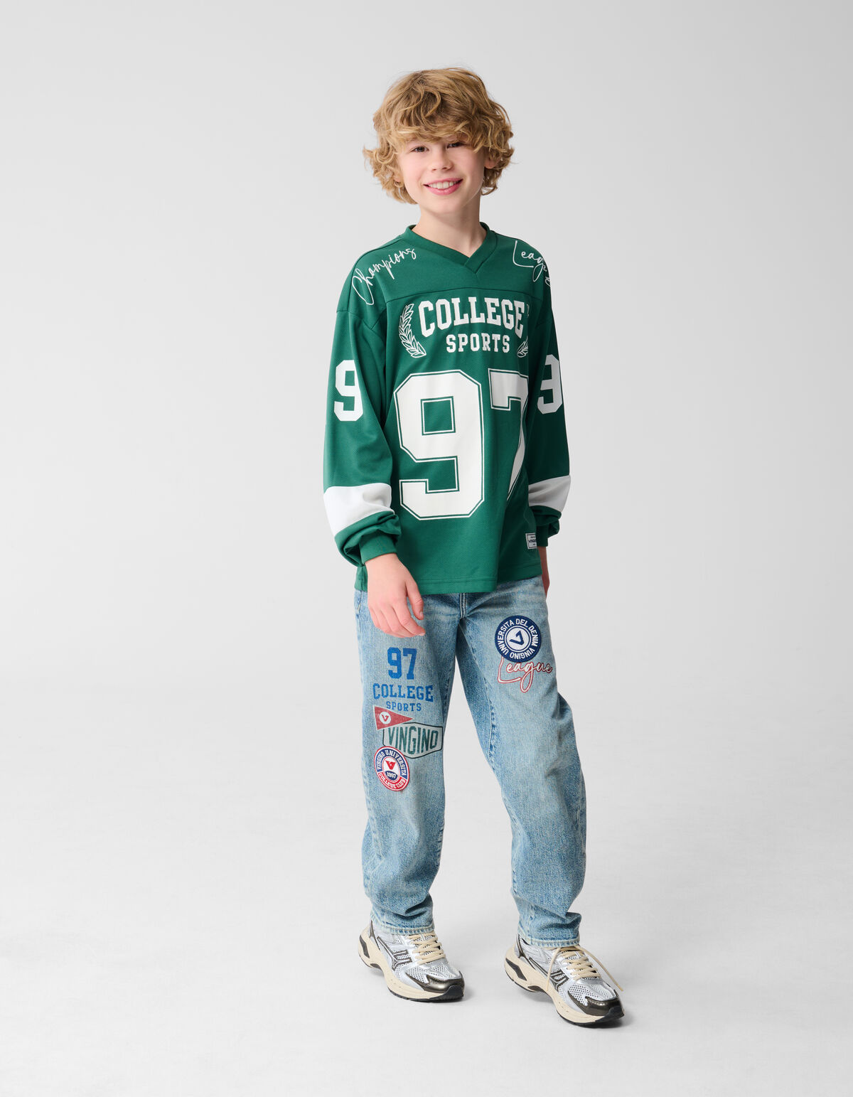 Embleem Relaxed Fit Jeans Blau Shoeby X Vingino SHOEBY BOYS